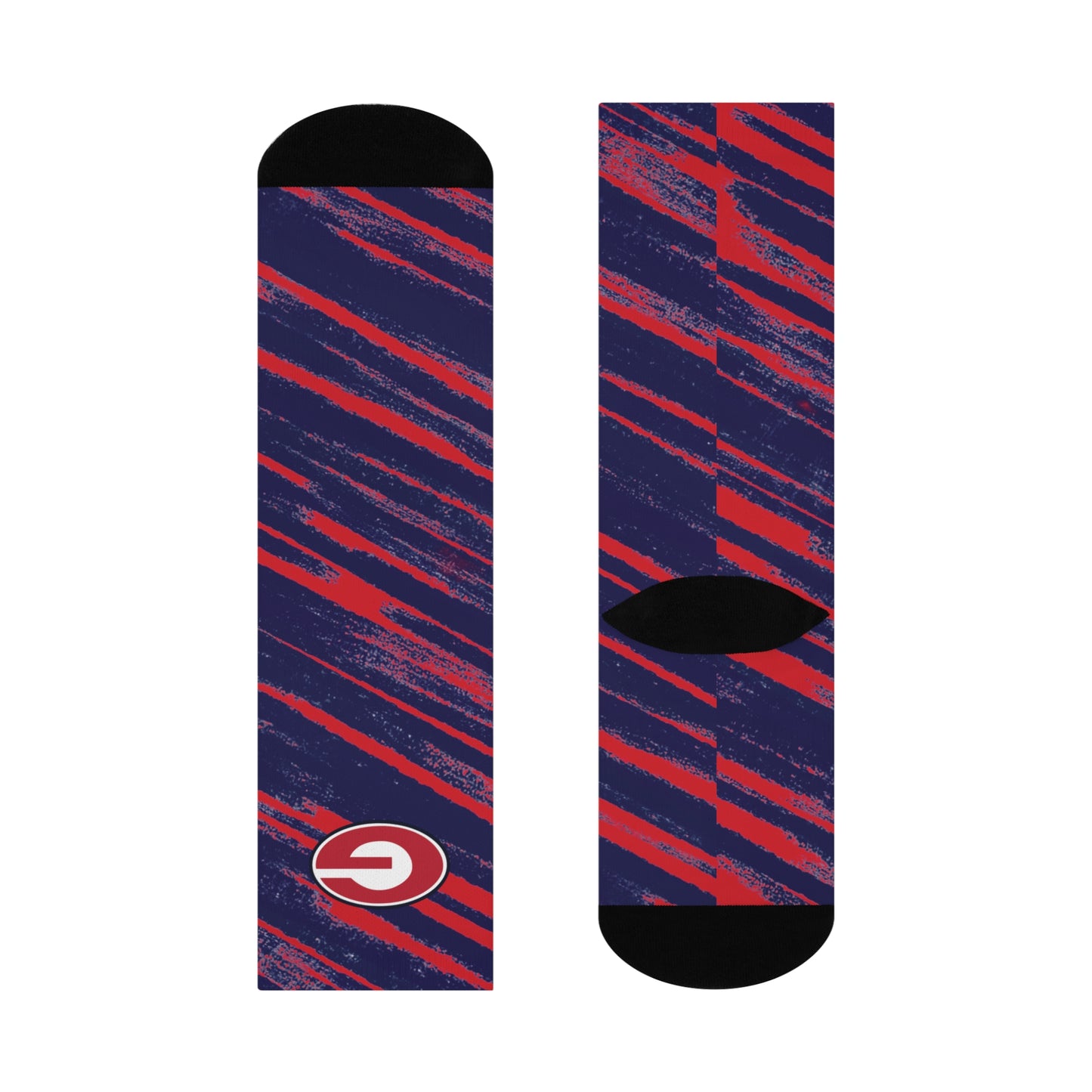 Grassfield Wrestling Cushioned Crew Socks — Custom Team Wrestling Socks