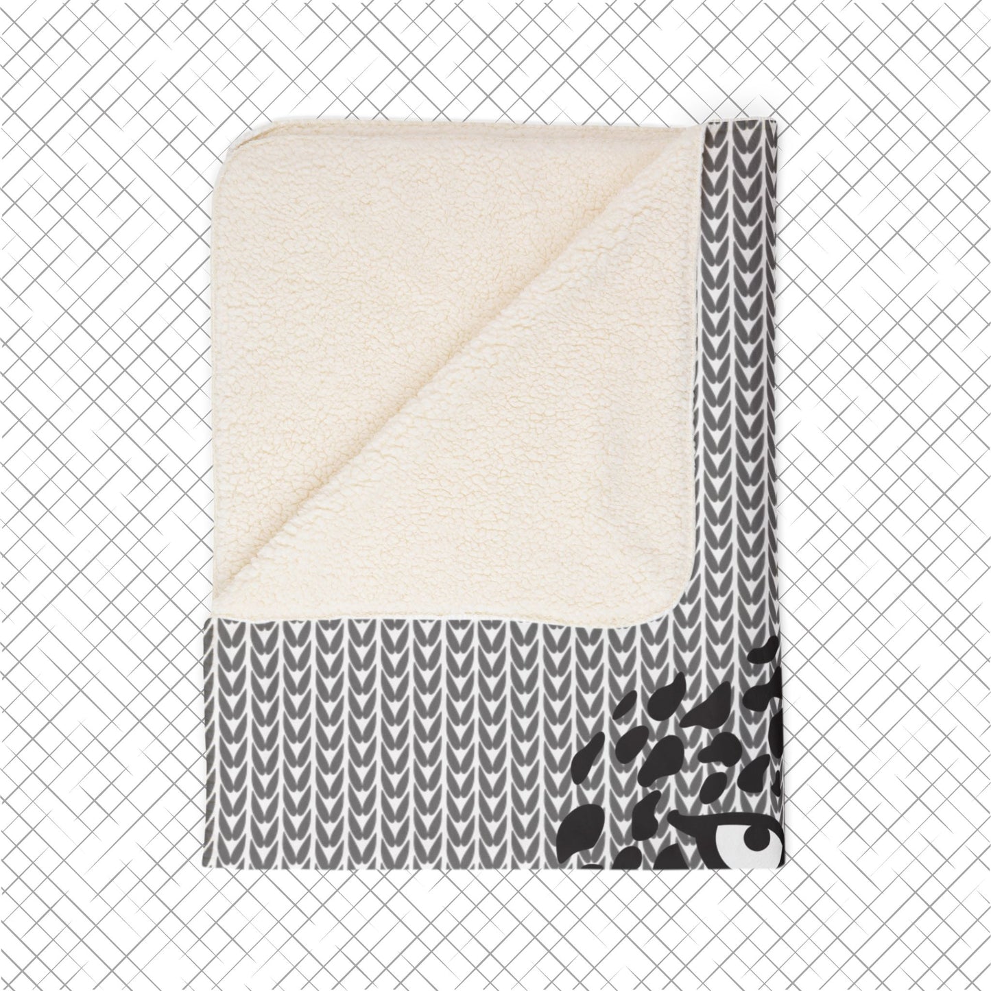 Jaguars Baseball Sherpa Blanket (Customizable)