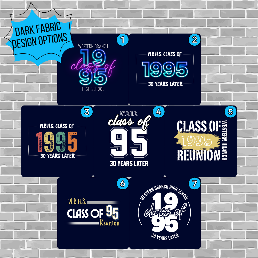 WBHS C/O '95 Adult Port & Company Long Sleeve Fan Favorite Blend Tee