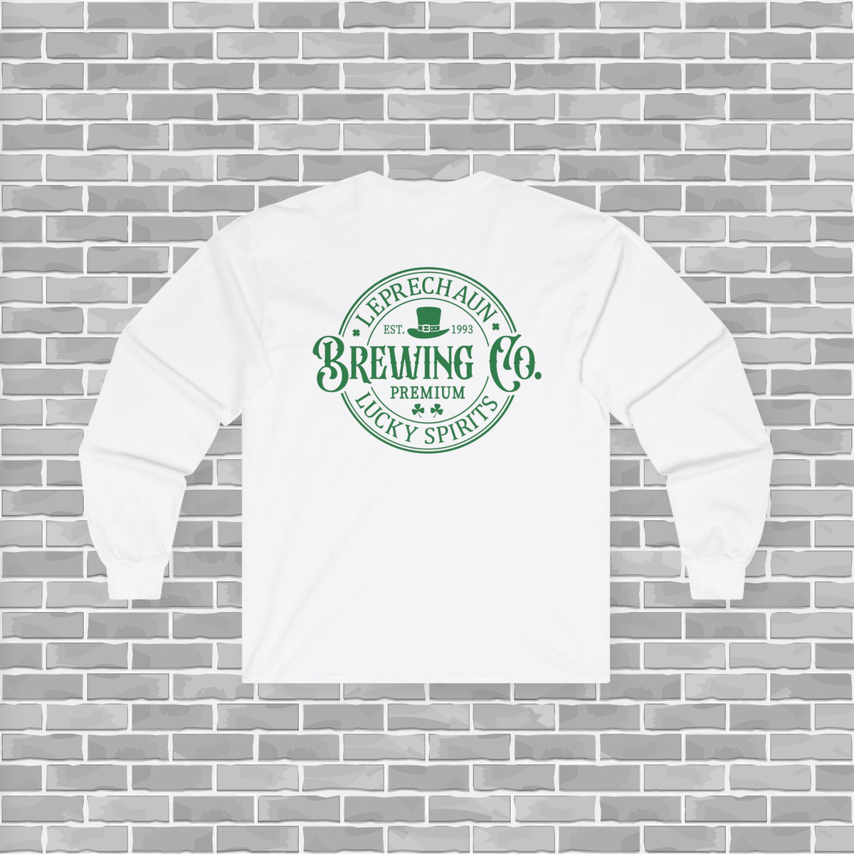 Leprechaun Brewing CompanyLong Sleeve Tee for St. Patrick's Day