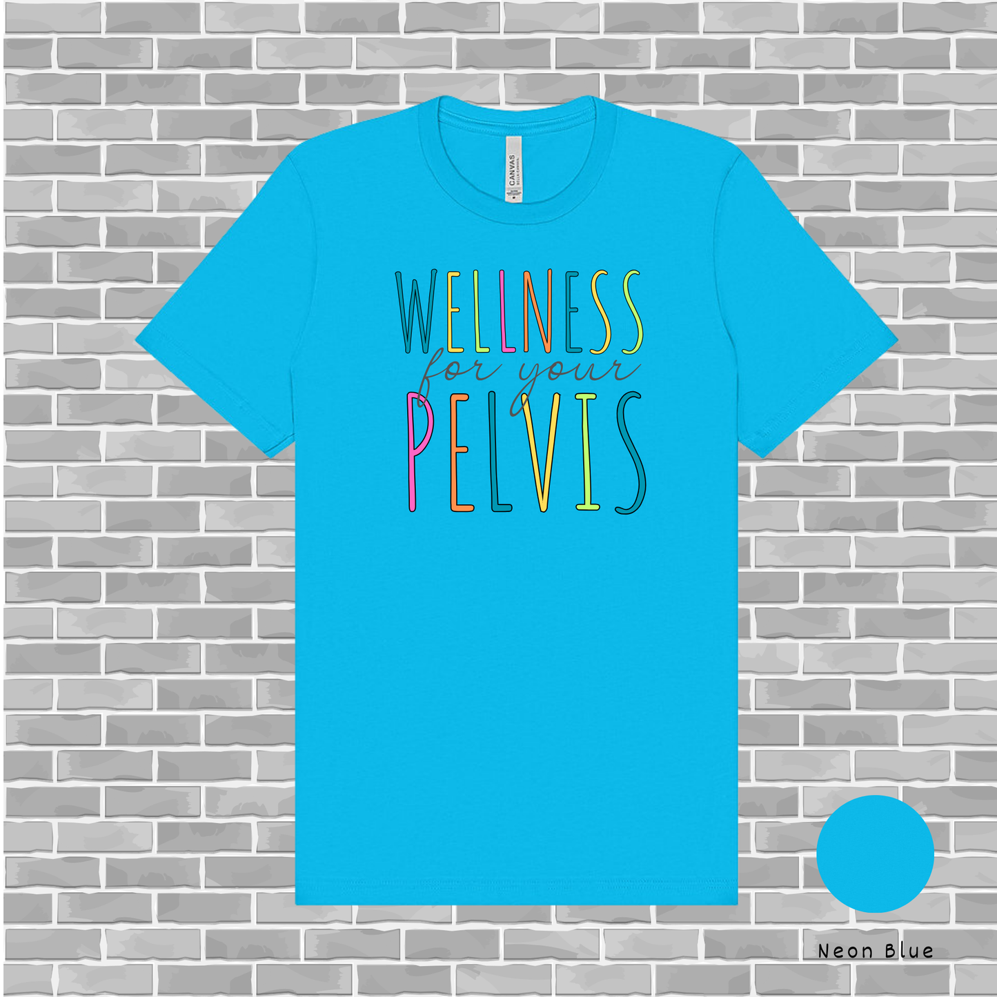 Wellness for your Pelvis Unisex Short Sleeve Shirt