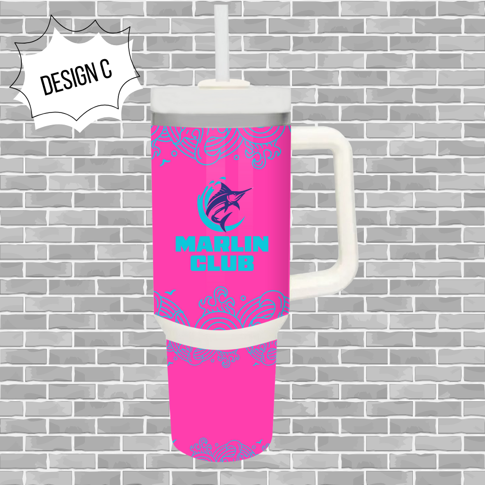 Marlin Club 40 oz Traveler Tumbler (Specialty Designs)
