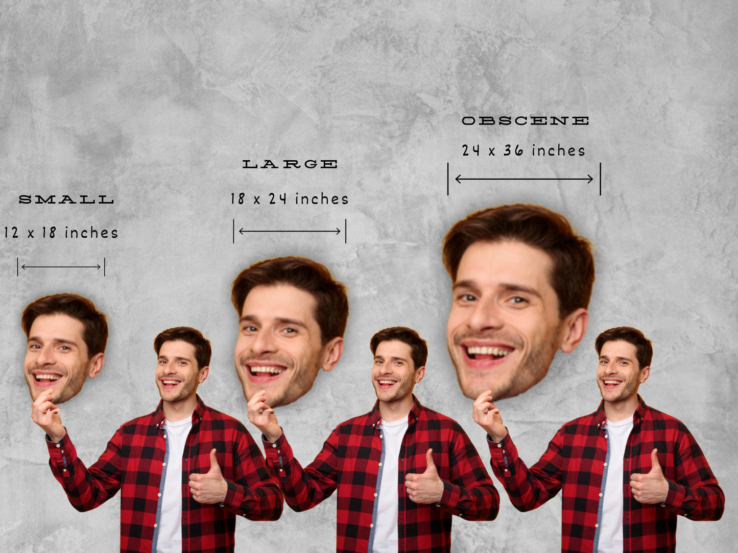 Player Big Head Cutout (Customizable)