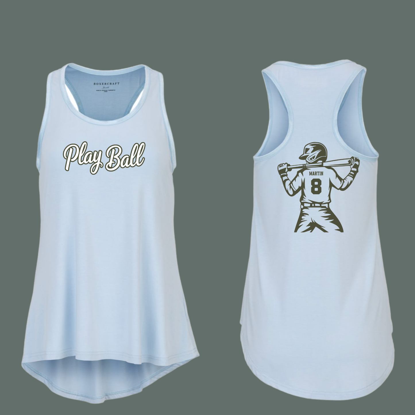 Iron Valor Baseball Custom Player Bamboo Tank
