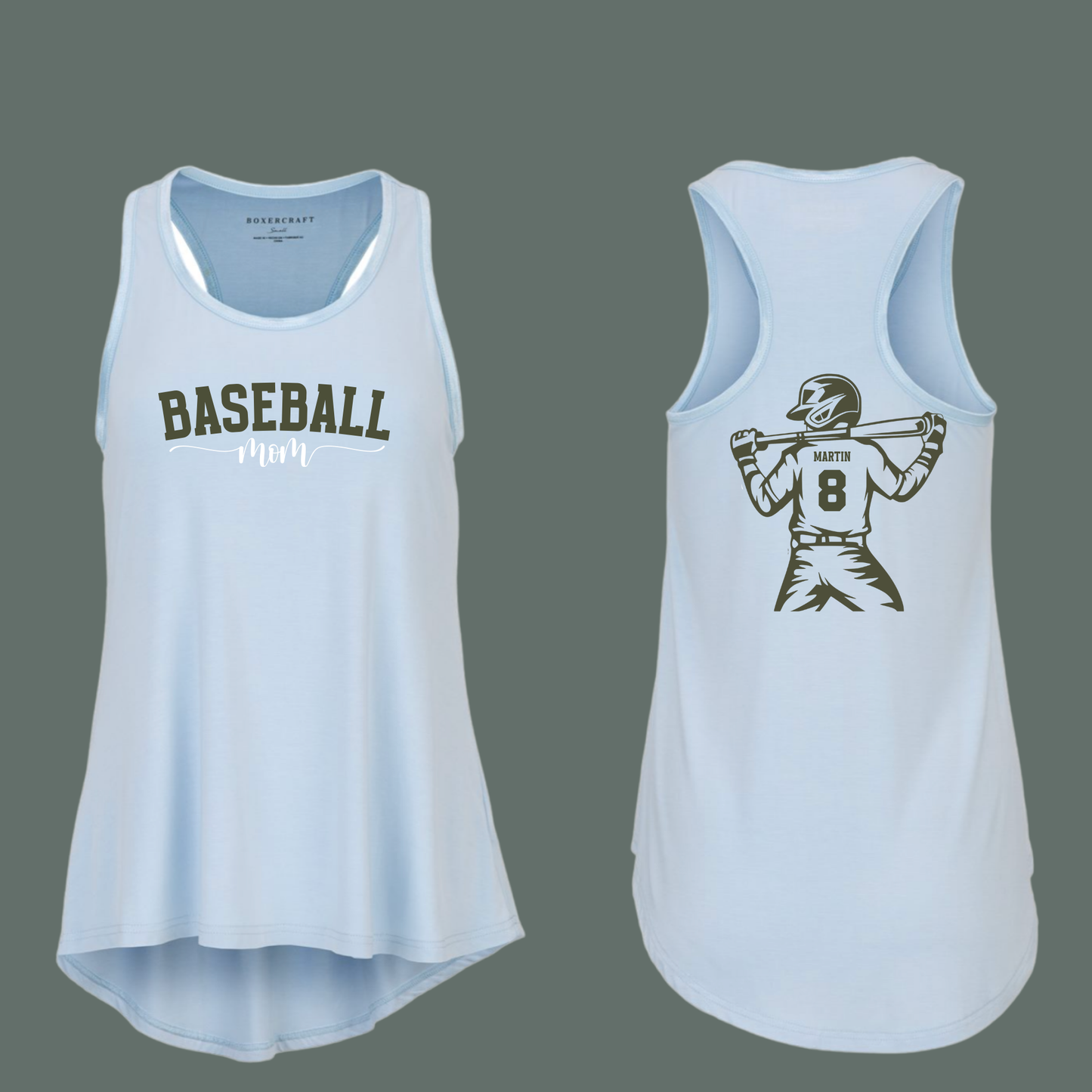 Iron Valor Baseball Custom Player Bamboo Tank