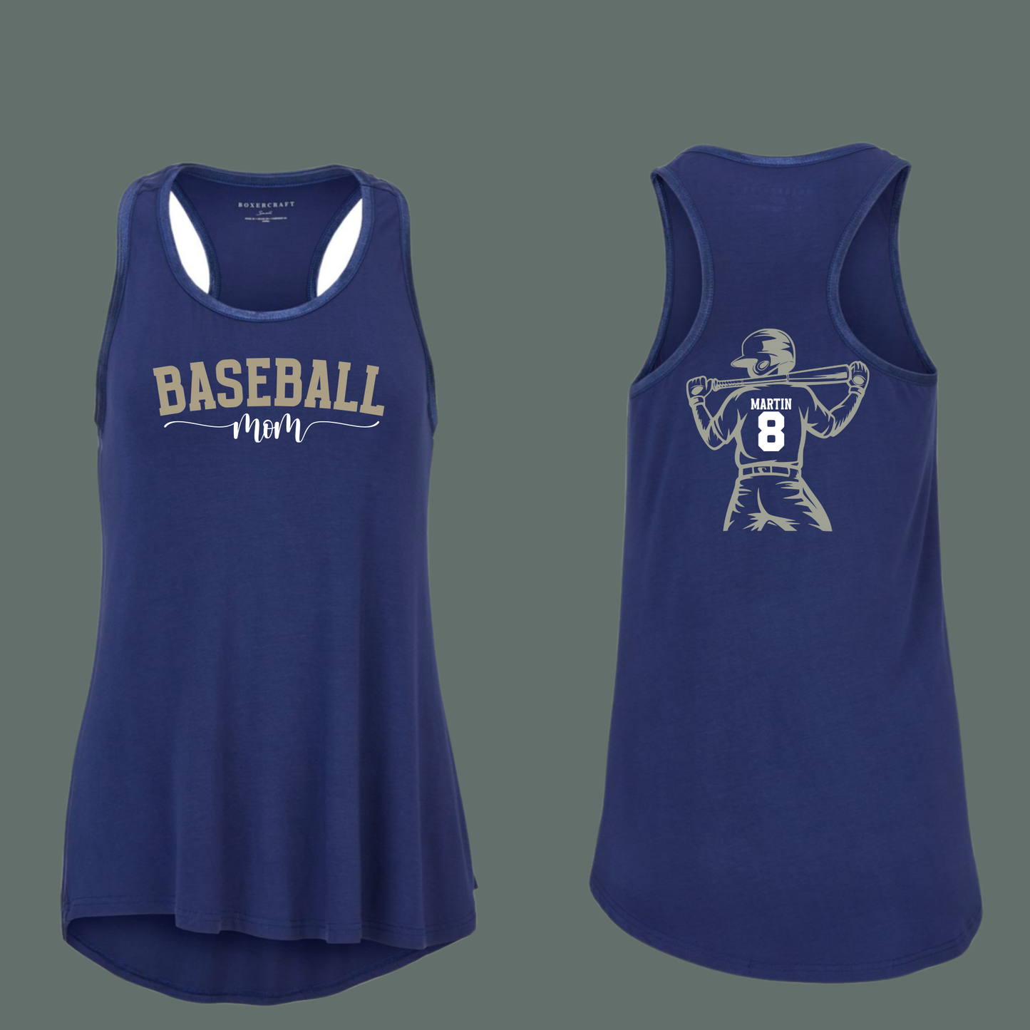 Iron Valor Baseball Custom Player Bamboo Tank