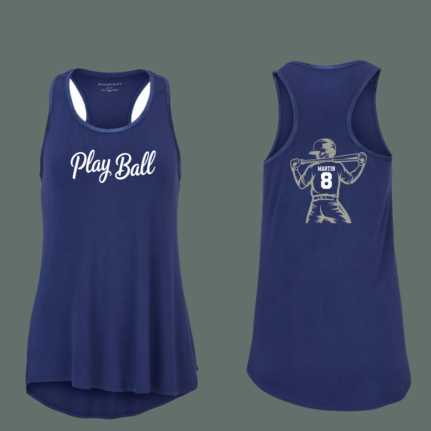 Iron Valor Baseball Custom Player Bamboo Tank
