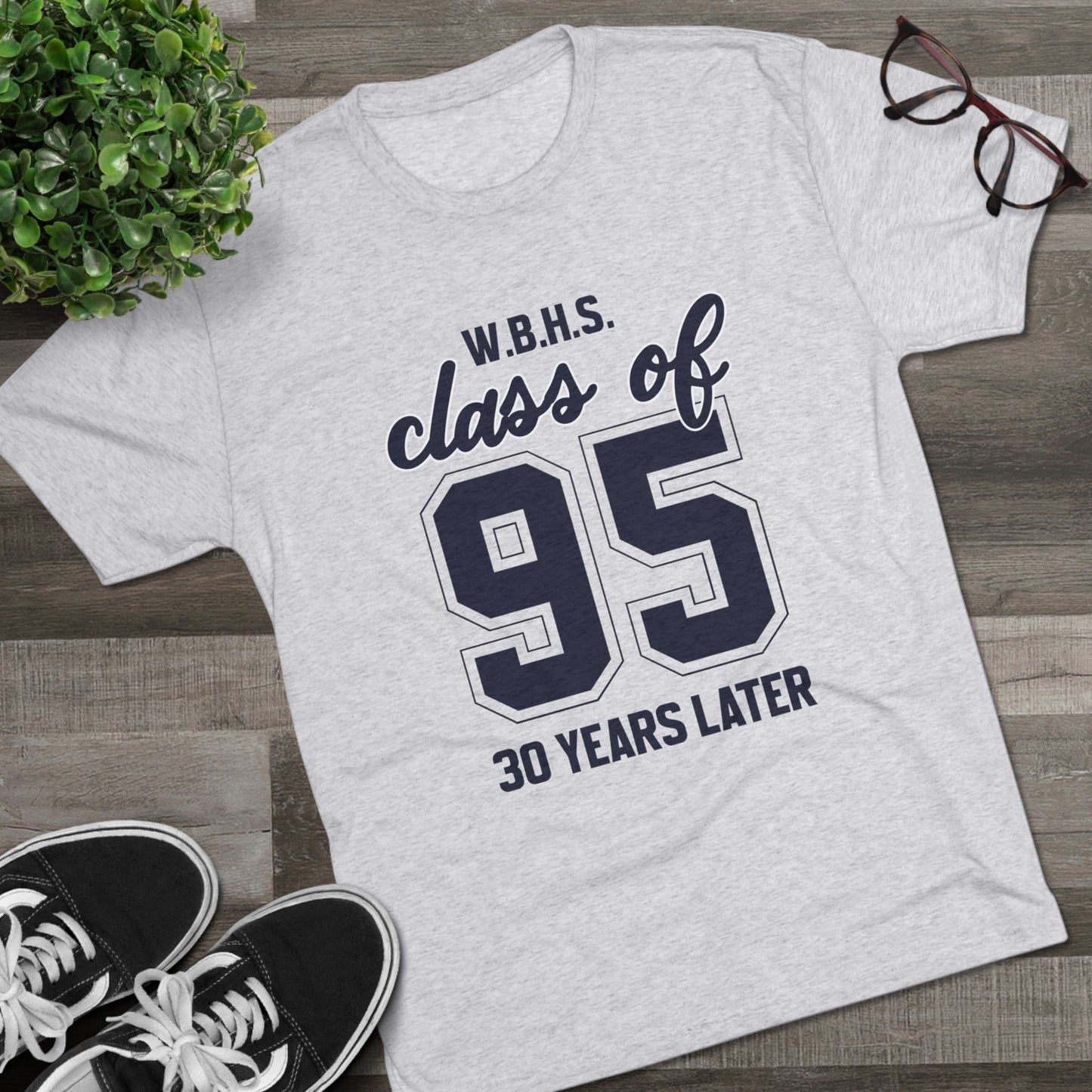 WBHS C/O '95 Tri-Blend Tee