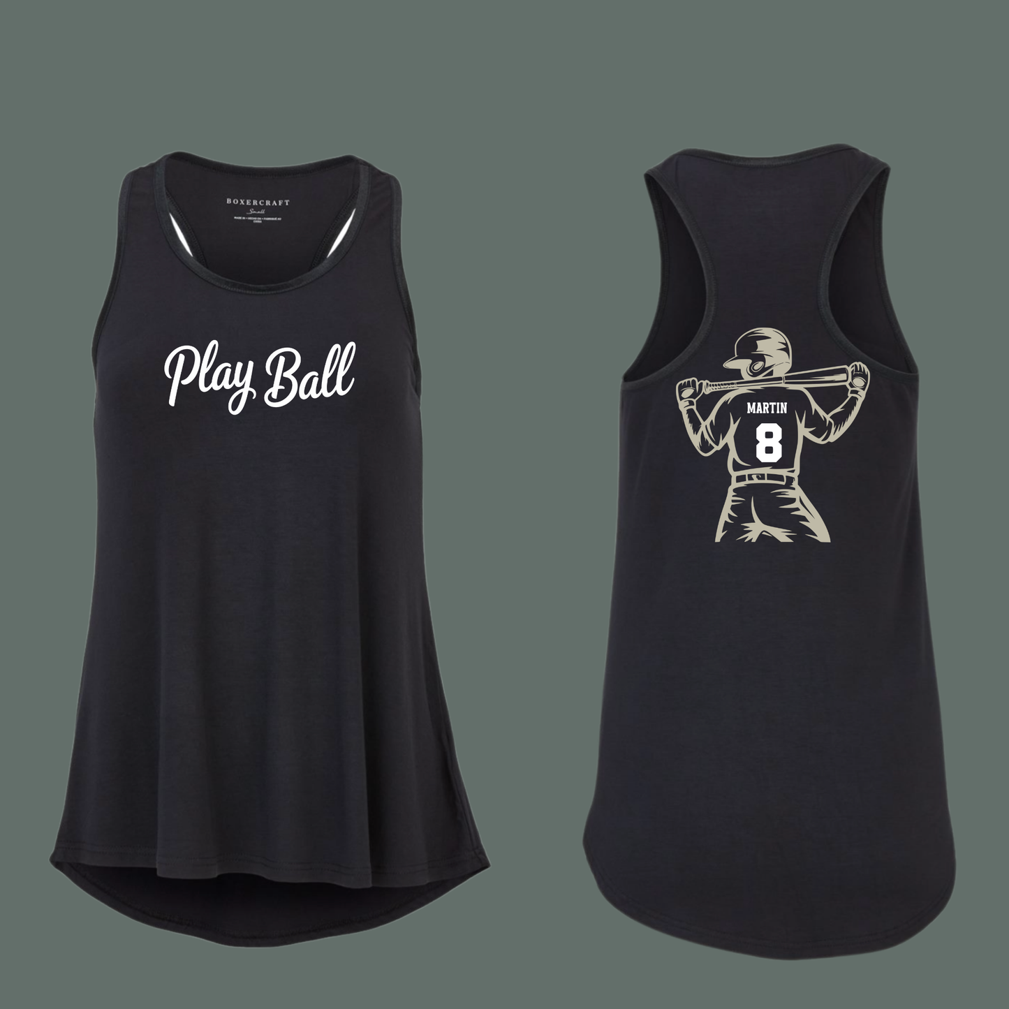 Iron Valor Baseball Custom Player Bamboo Tank