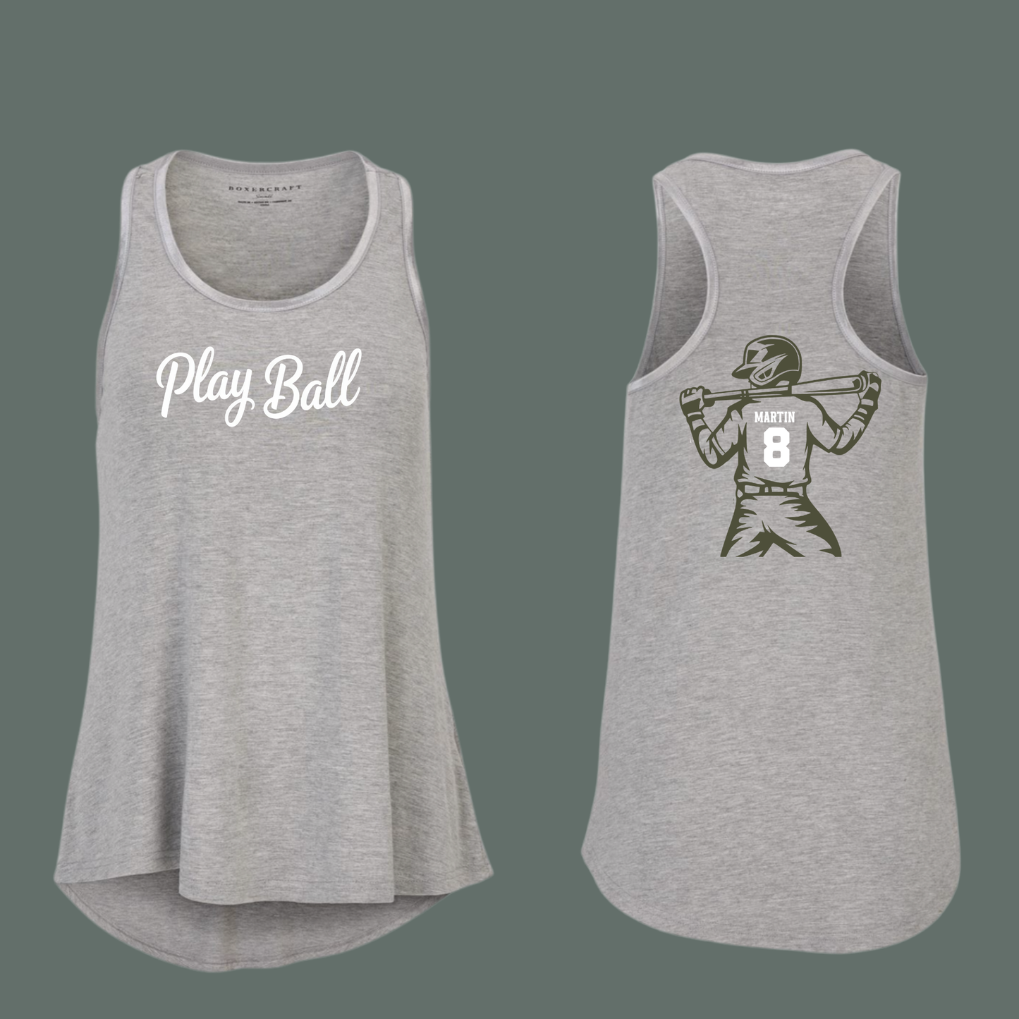 Iron Valor Baseball Custom Player Bamboo Tank