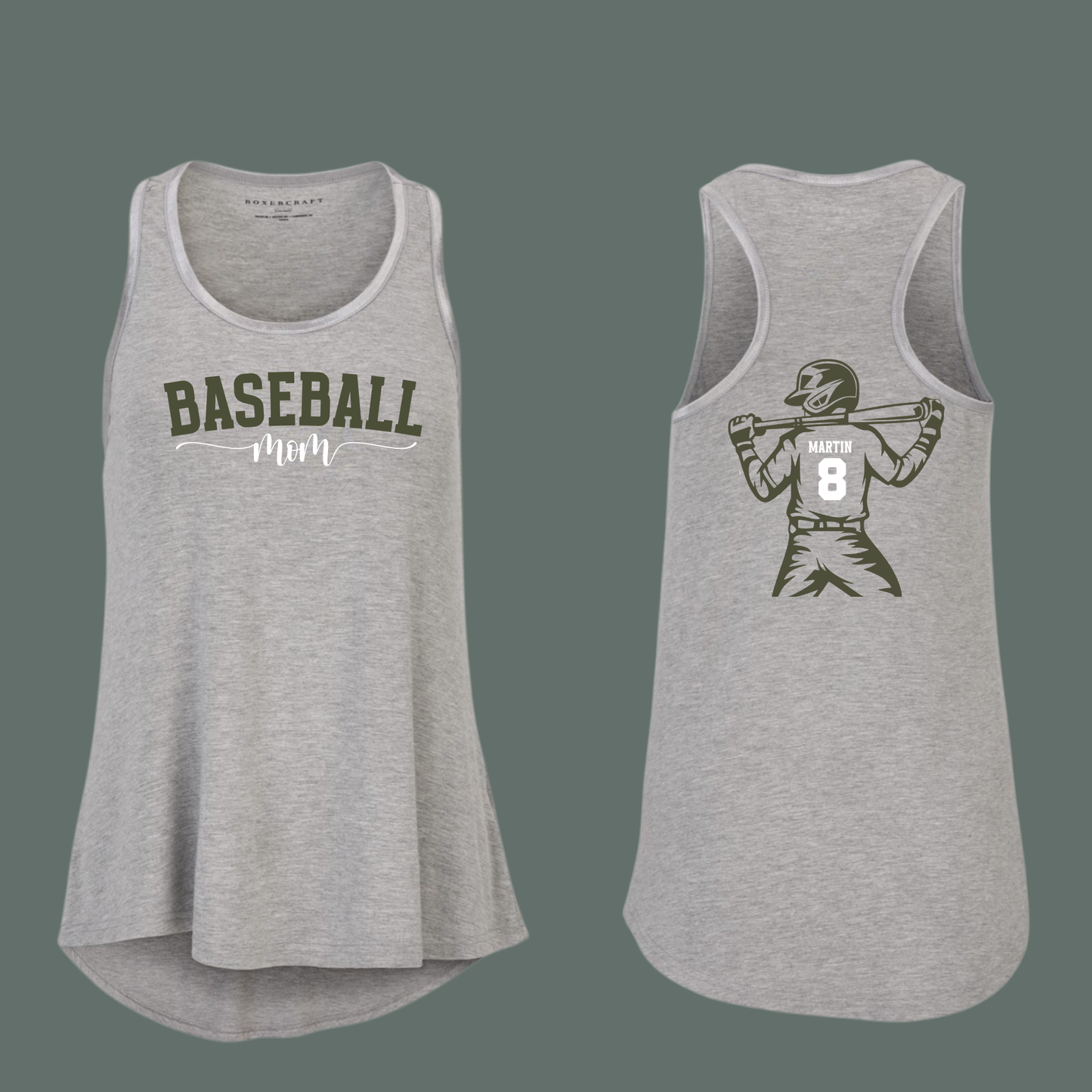 Iron Valor Baseball Custom Player Bamboo Tank