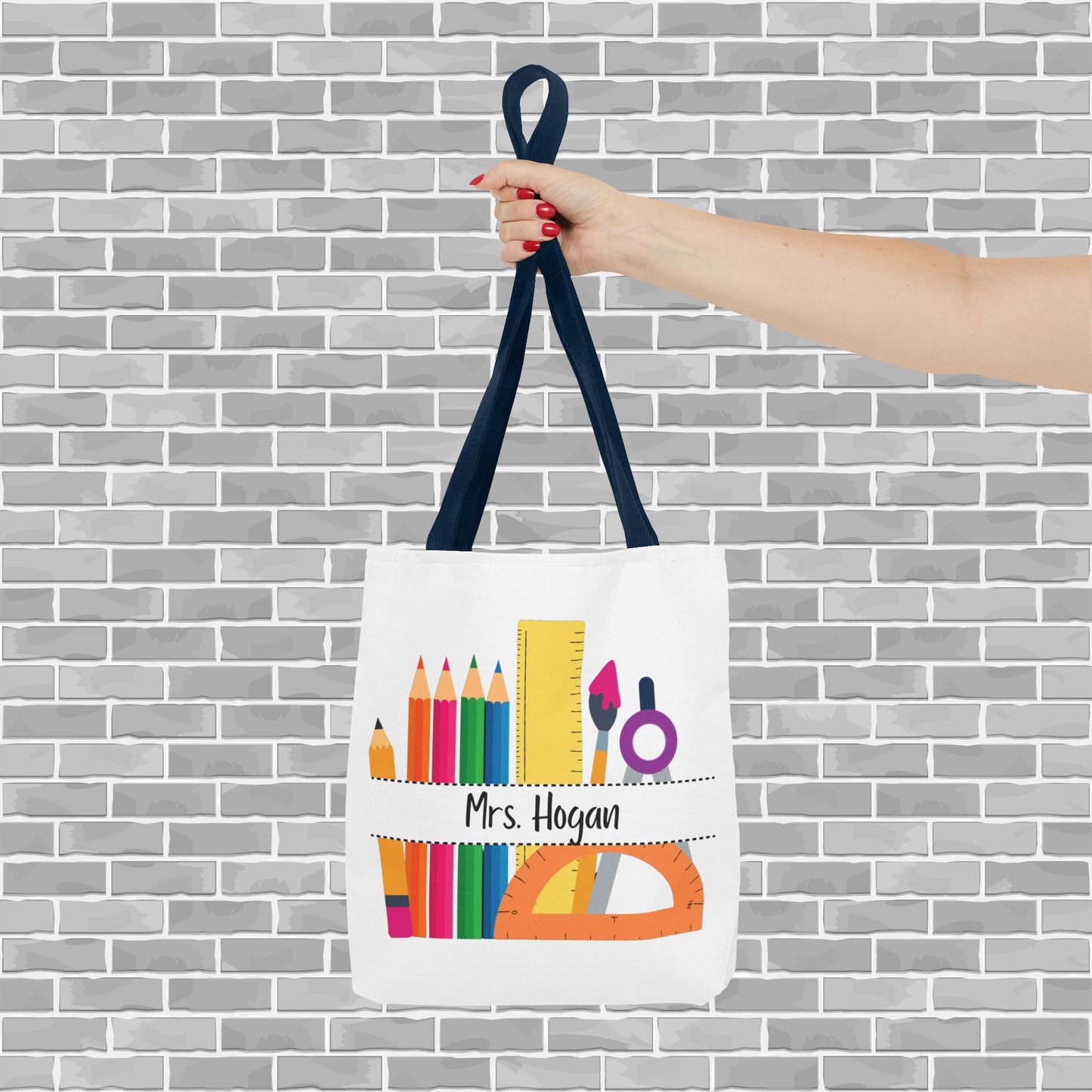 Teacher Tote Bag (Customizable)