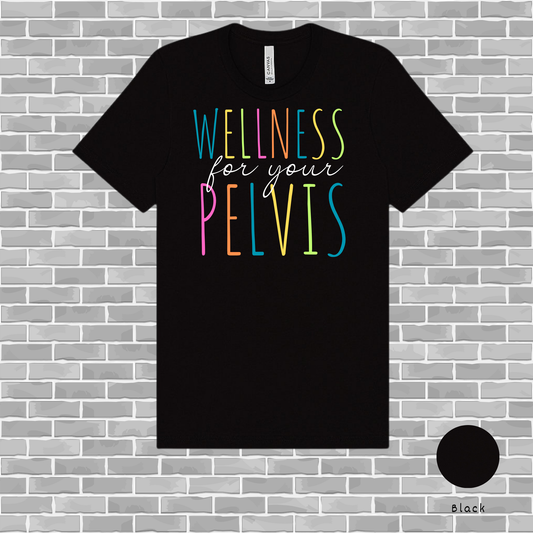 Wellness for your Pelvis Unisex Short Sleeve Shirt