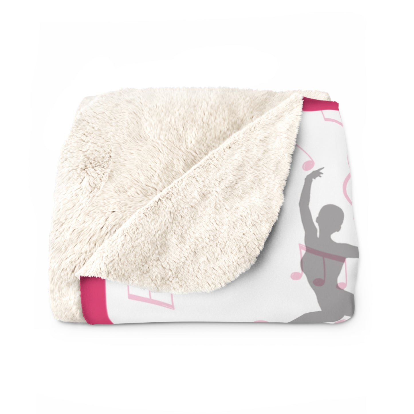 Dynamic Movements Sherpa Fleece Blanket (Customizable)