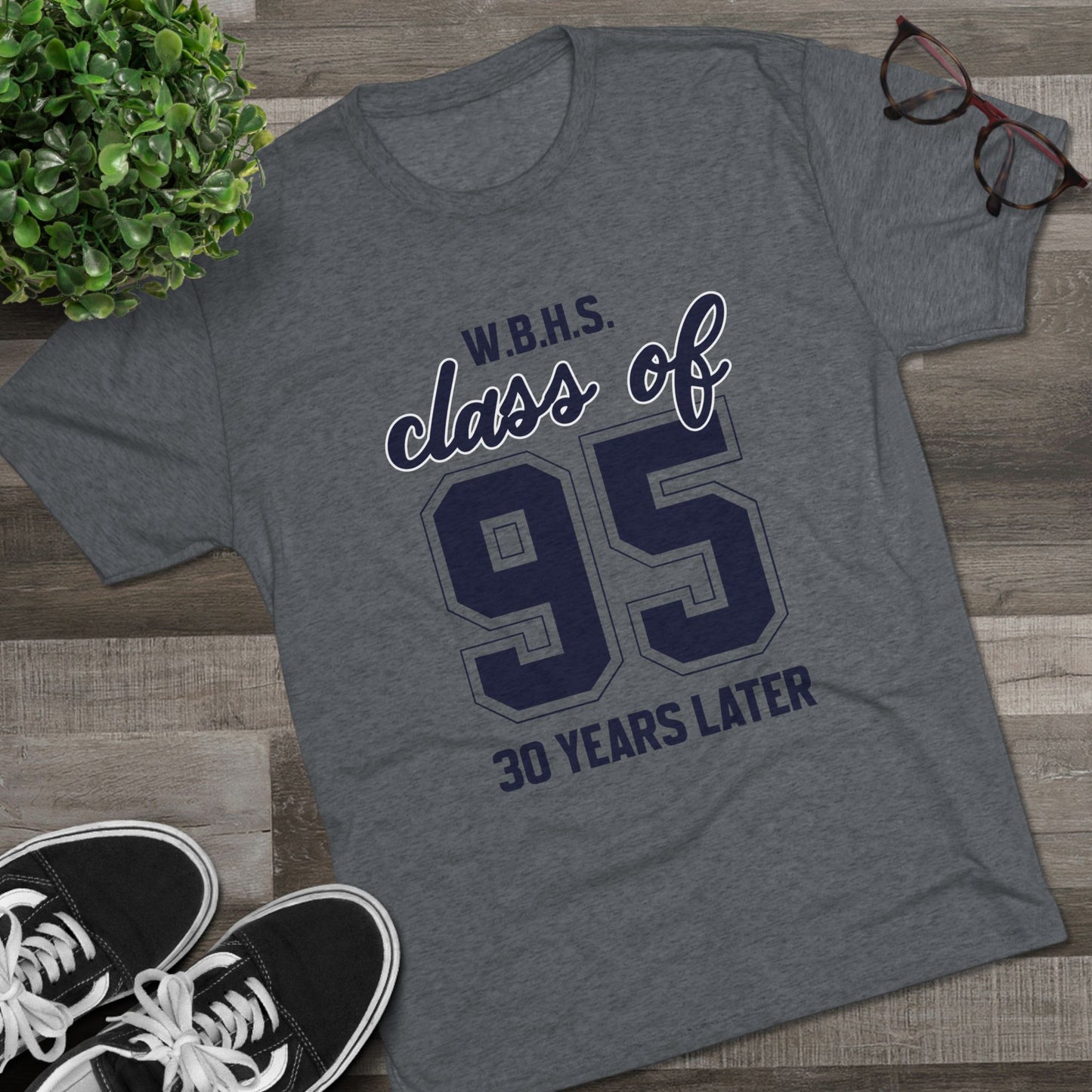 WBHS C/O '95 Tri-Blend Tee