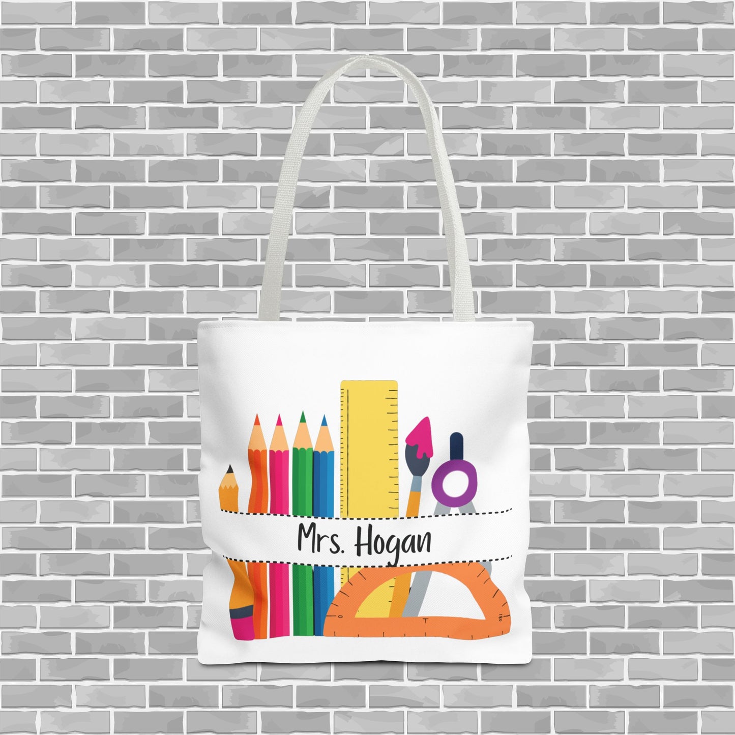 Teacher Tote Bag (Customizable)