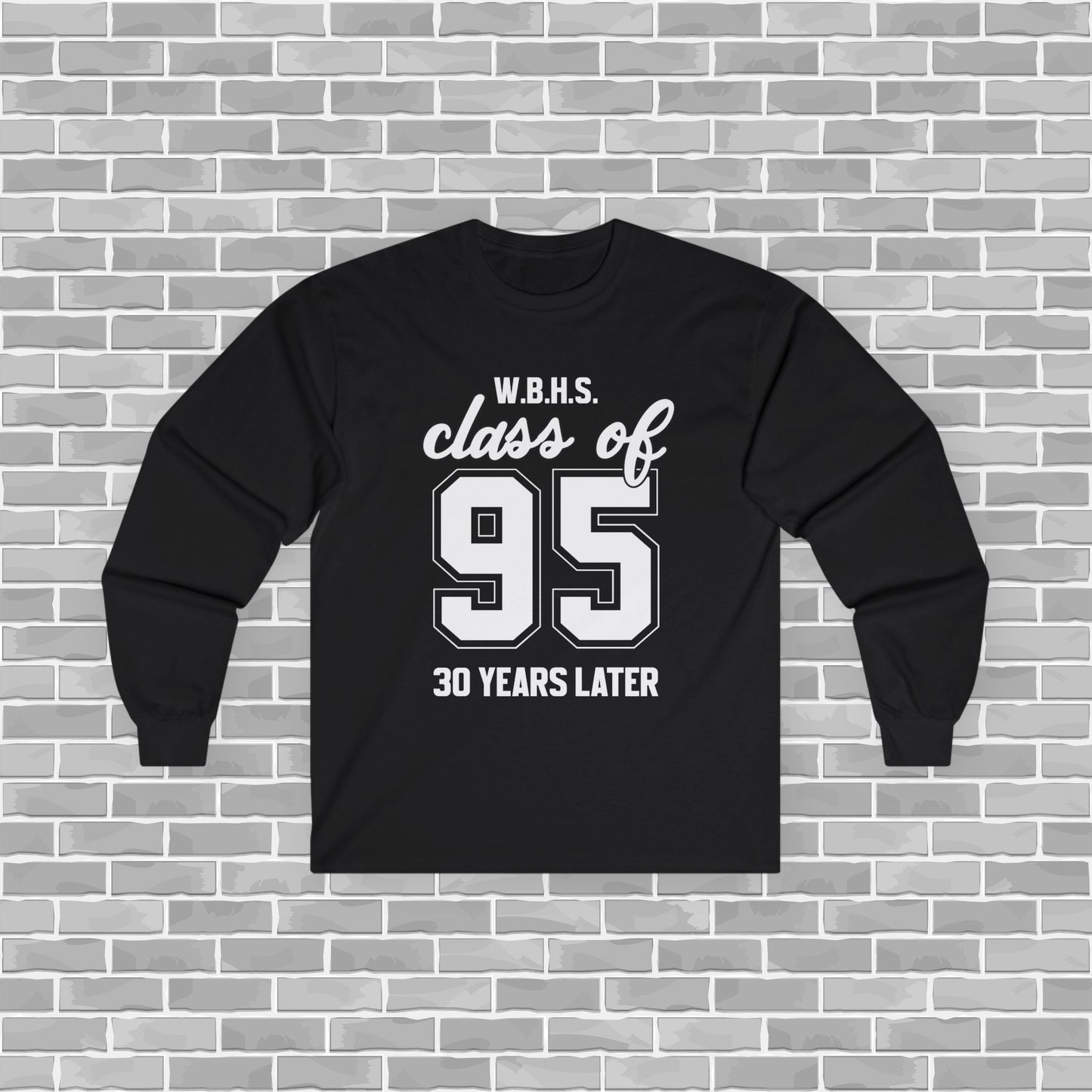 WBHS C/O '95 Adult Port & Company Long Sleeve Tee