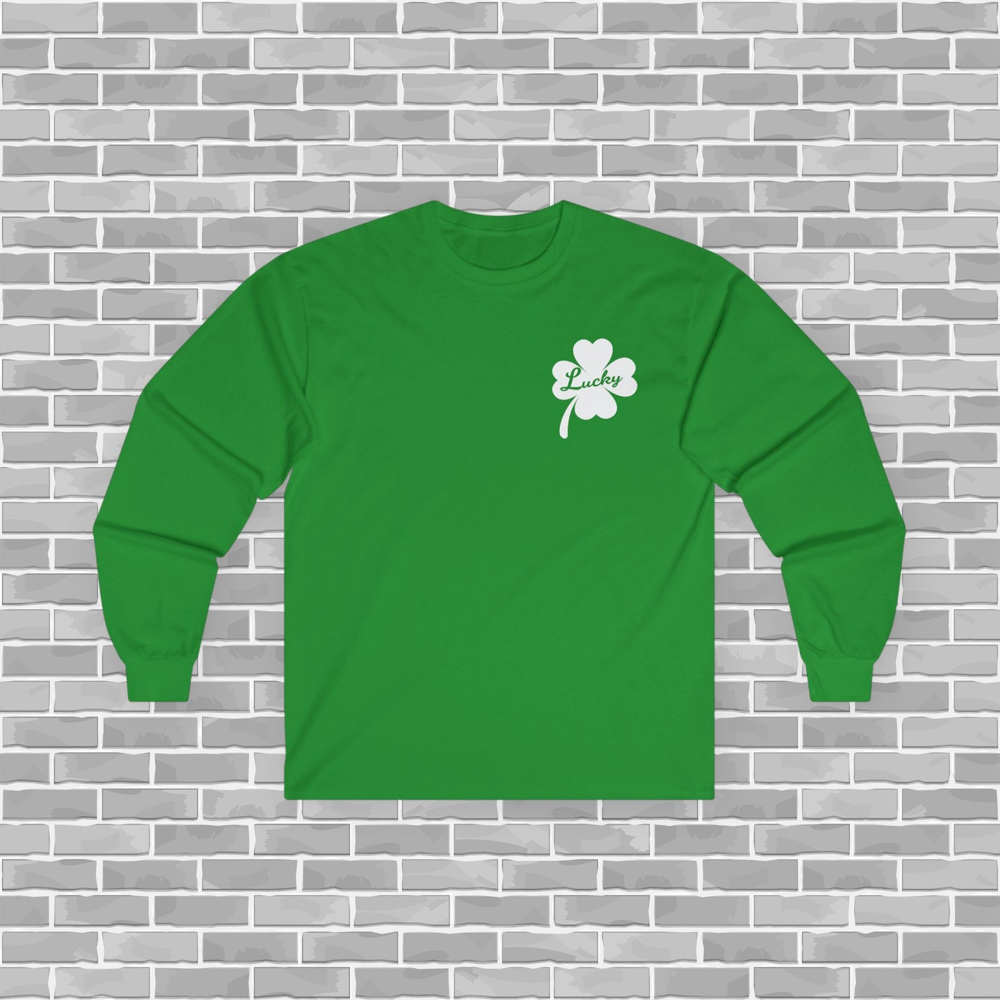 Lucky Charm Long Sleeve Tee for St. Patrick's Day