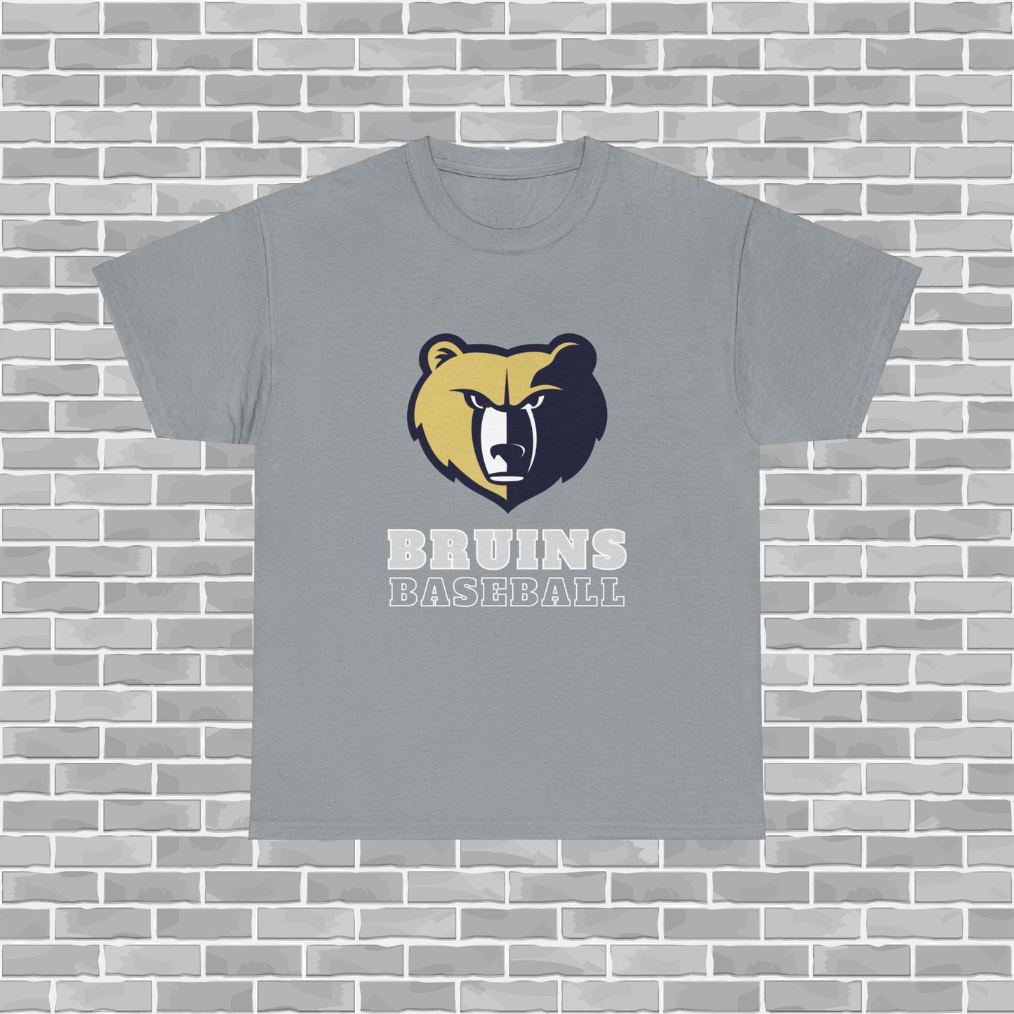 Bruins Baseball Adult Unisex Tee (Customizable)