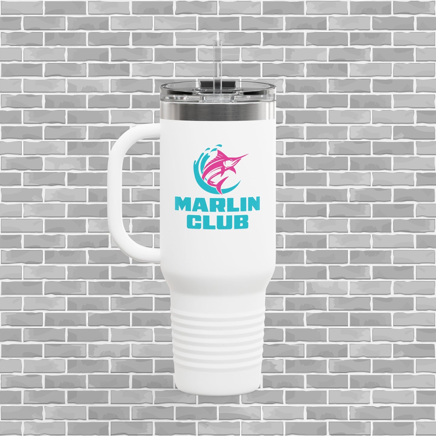 Marlin Club 40 oz Traveler Tumbler (Solid Colors)