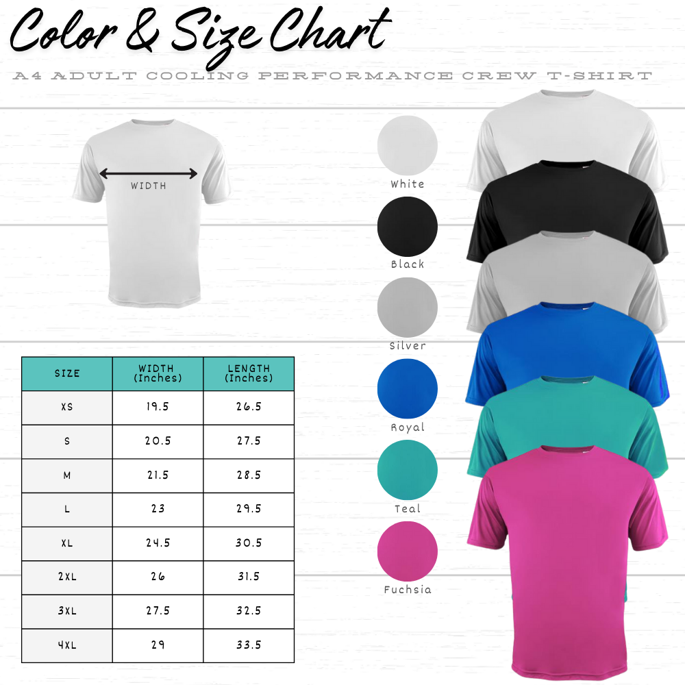 Banana Bombers Adult/Youth A4 Cooling Performance Crew