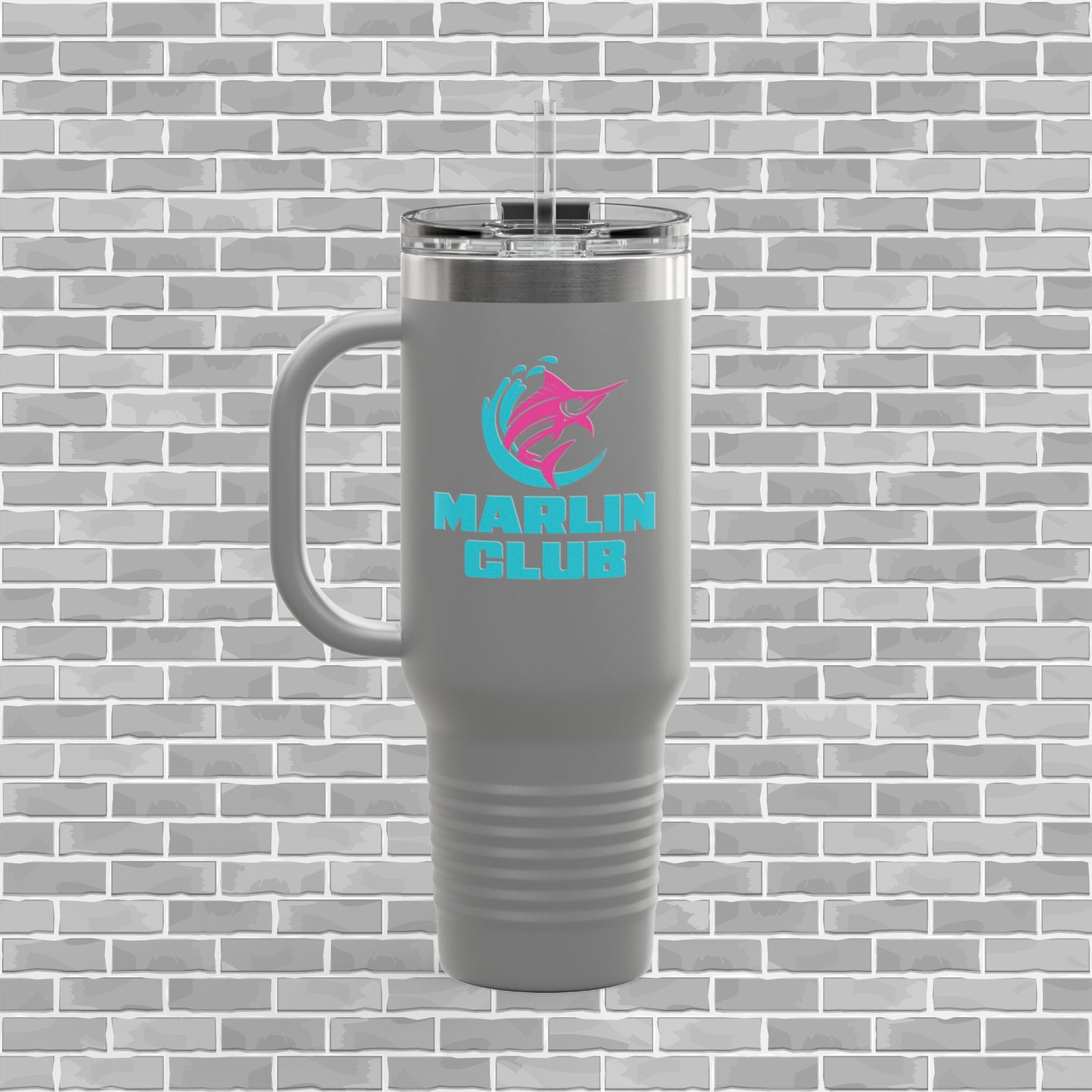 Marlin Club 40 oz Traveler Tumbler (Solid Colors)
