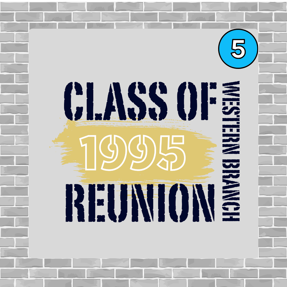WBHS C/O '95 22oz. White Stainless Steel Water Bottle