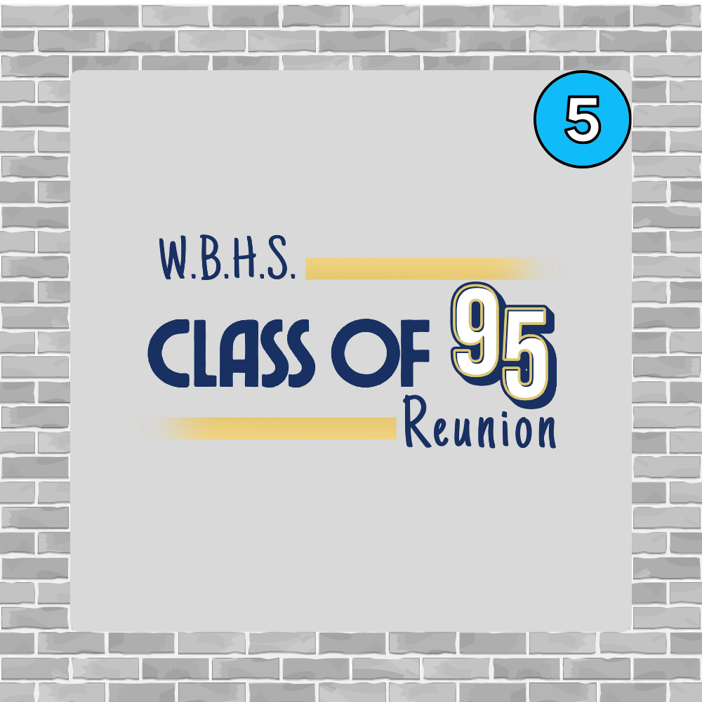WBHS C/O '95 40oz. Stainless Steel Tumbler with Handle