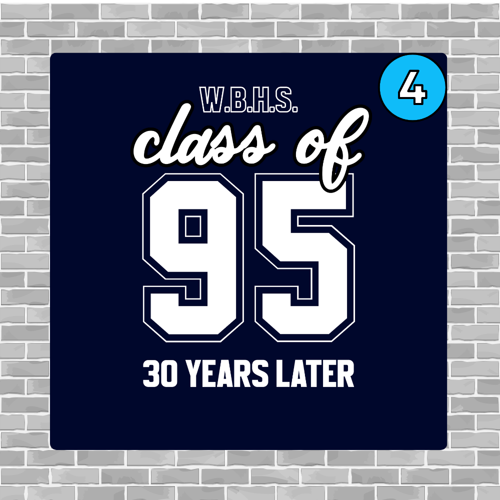 WBHS C/O '95 Port & Company Core Fleece Sweatshirt Blanket