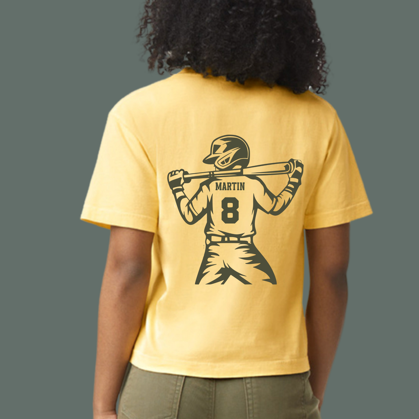 Iron Valor Ladies' Middie Baseball Custom Player Tee