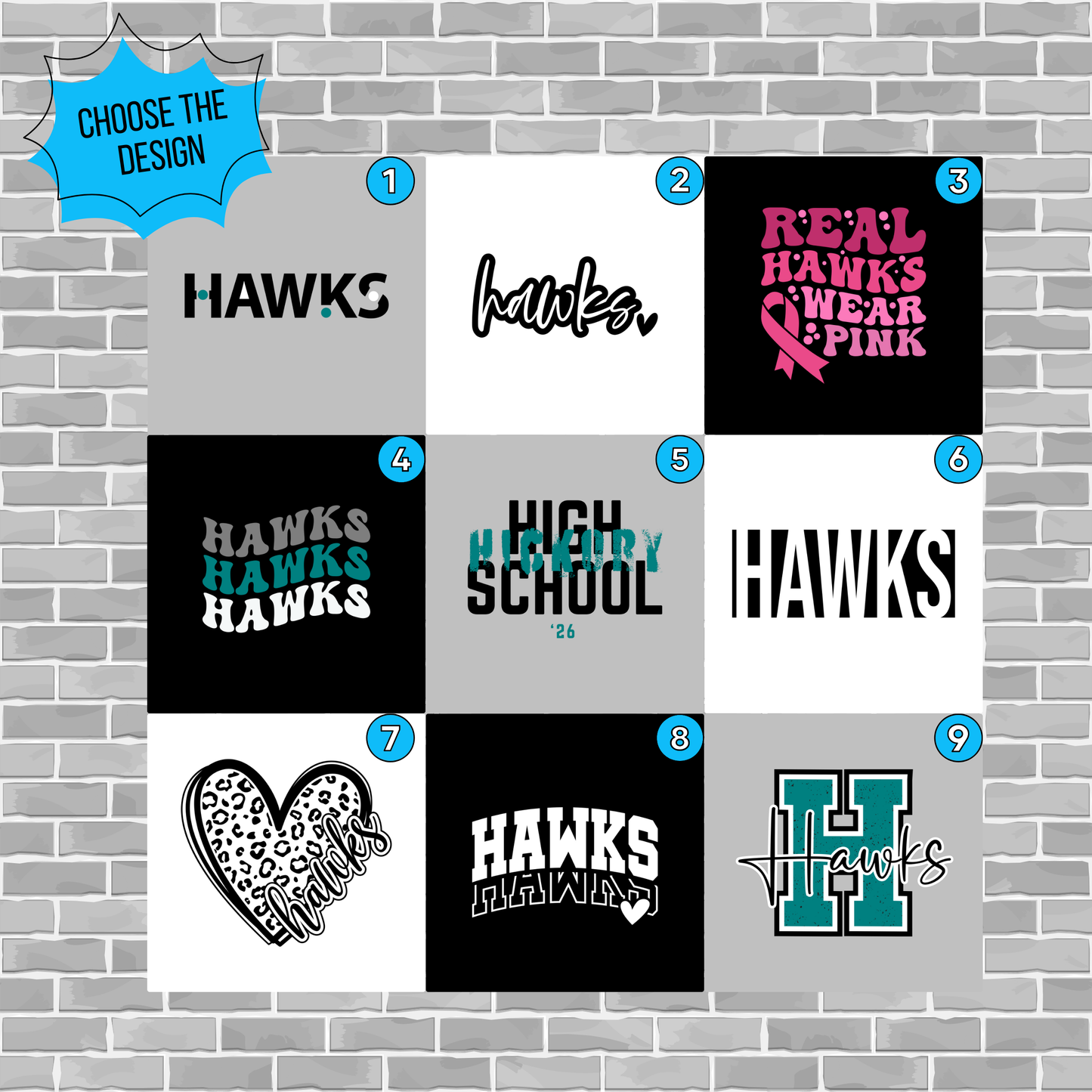 Hawks Unisex Short Sleeve Tee