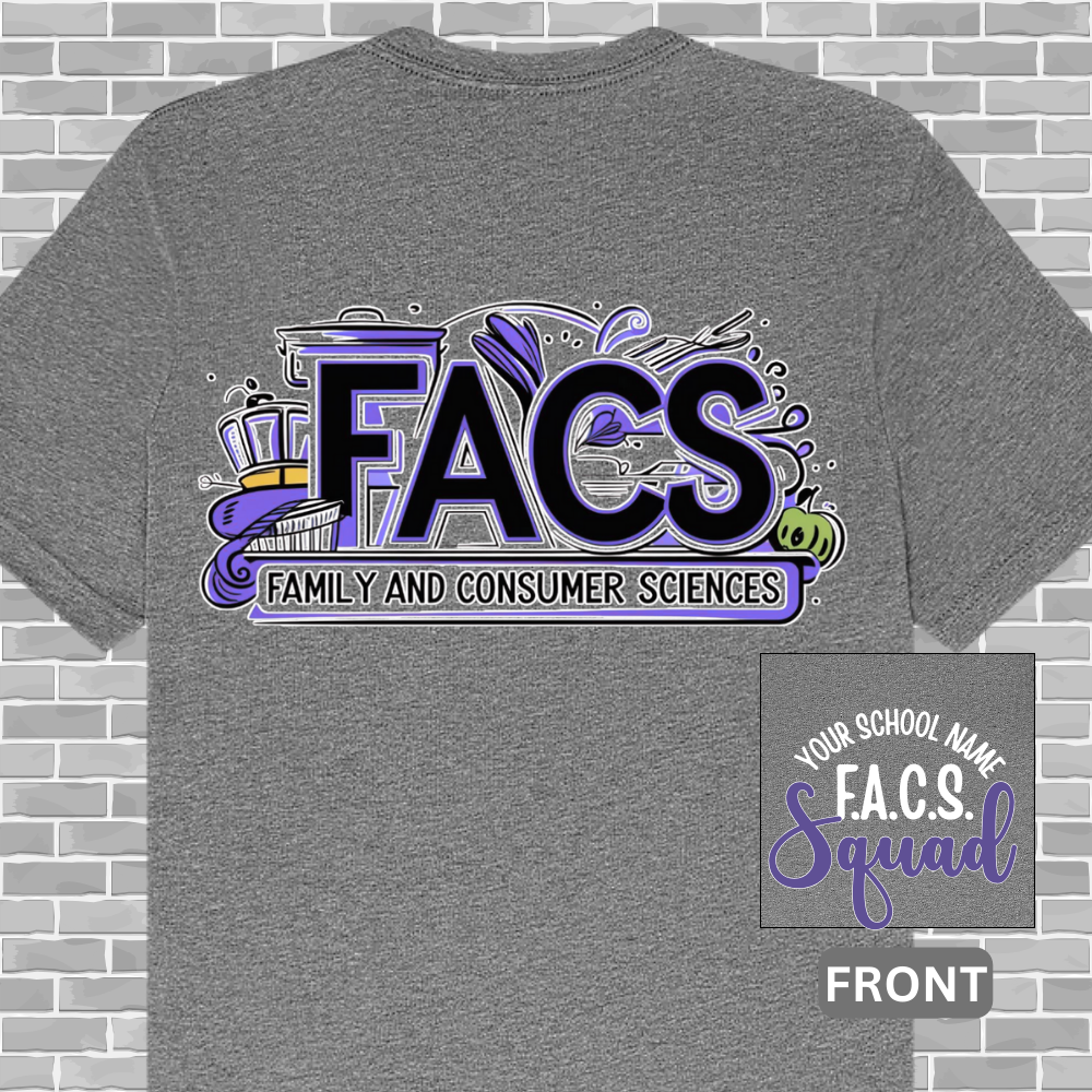 FACS (Family & Consumer Science) Squad Tee