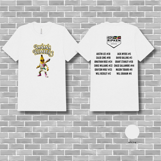 Banana Bombers Adult/Youth Tri-Blend Tee