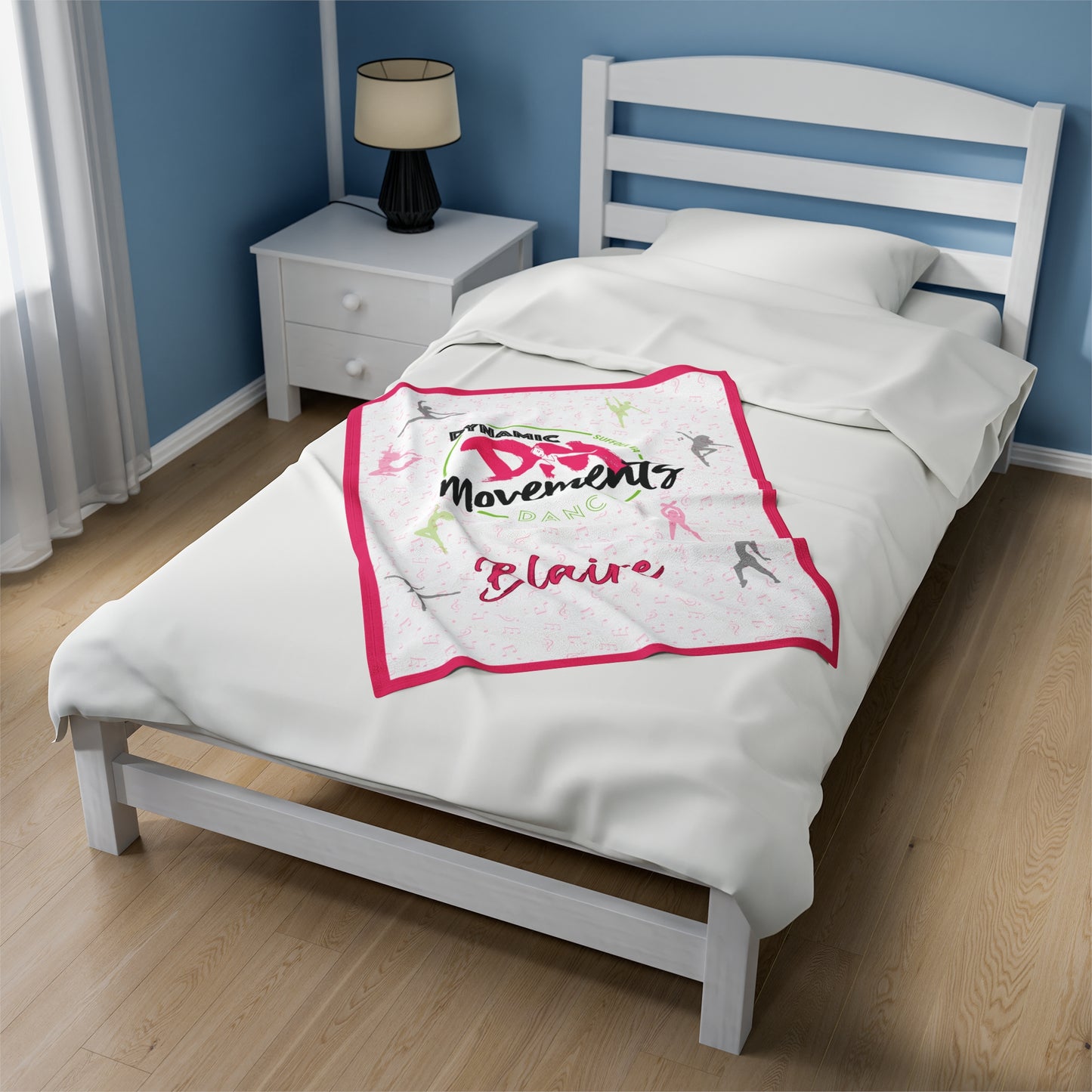 Dynamic Movements Soft Plush Blanket (Customizable)