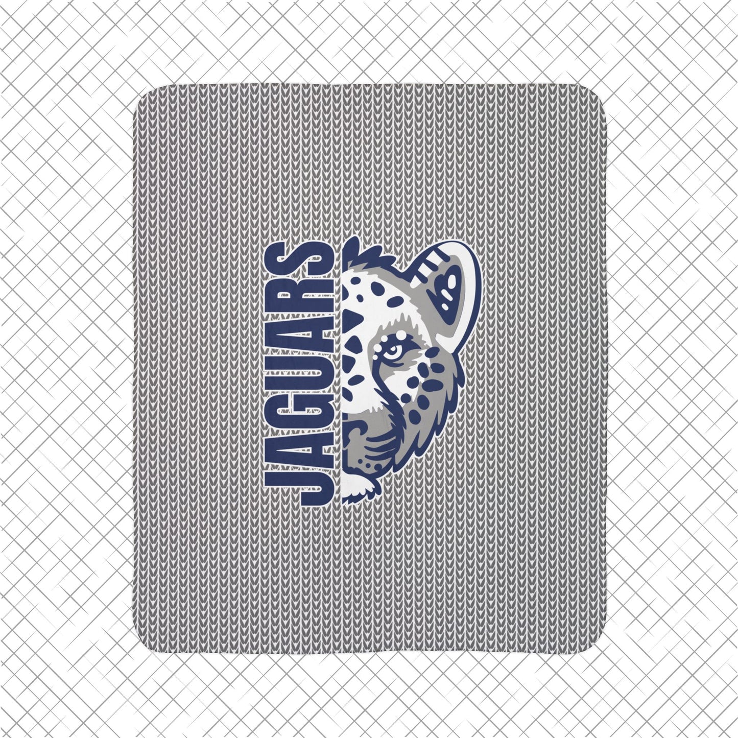Jaguars Sherpa Blanket (Customizable)