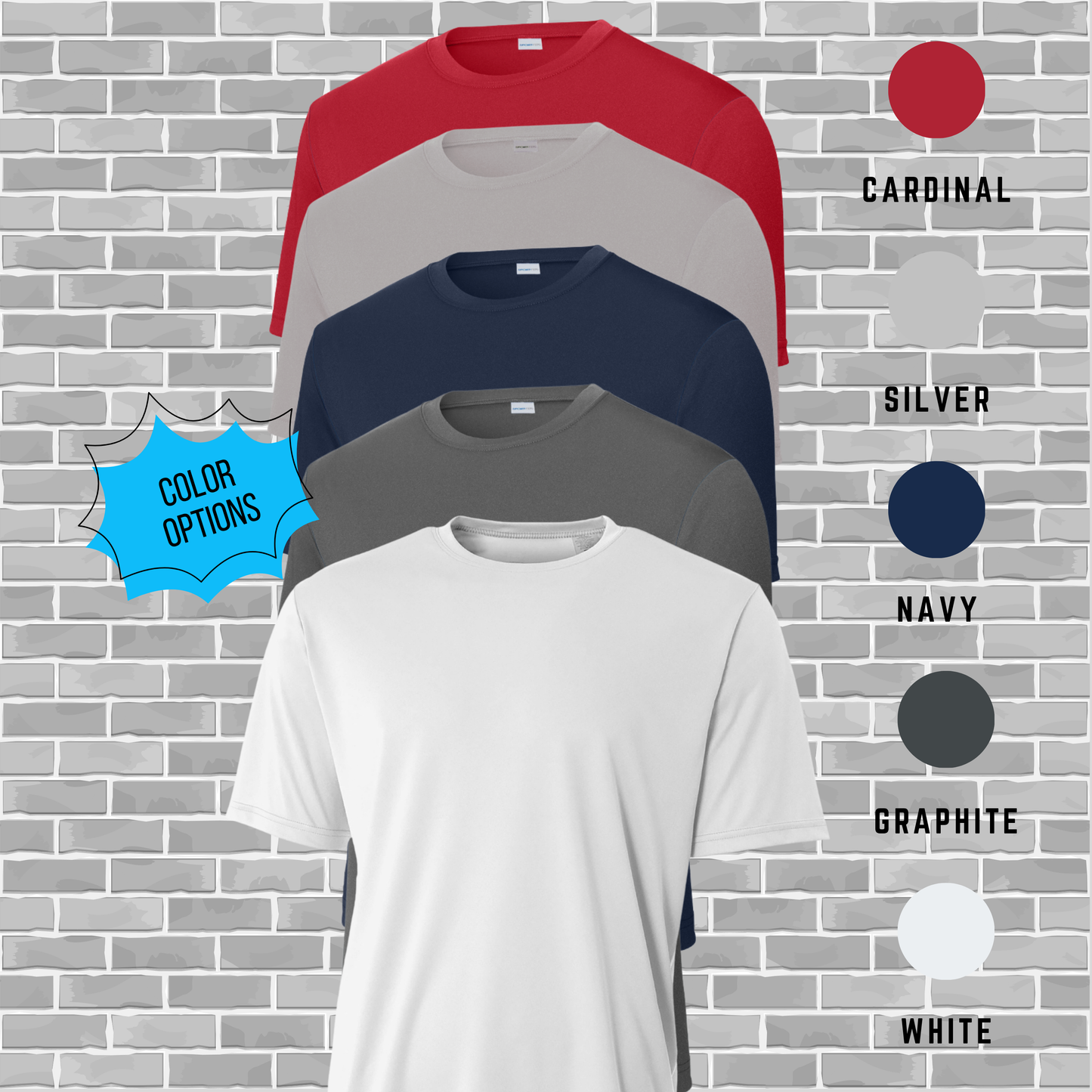 Topsail Cannons | Performance Shirt (Youth & Adult Sizes)