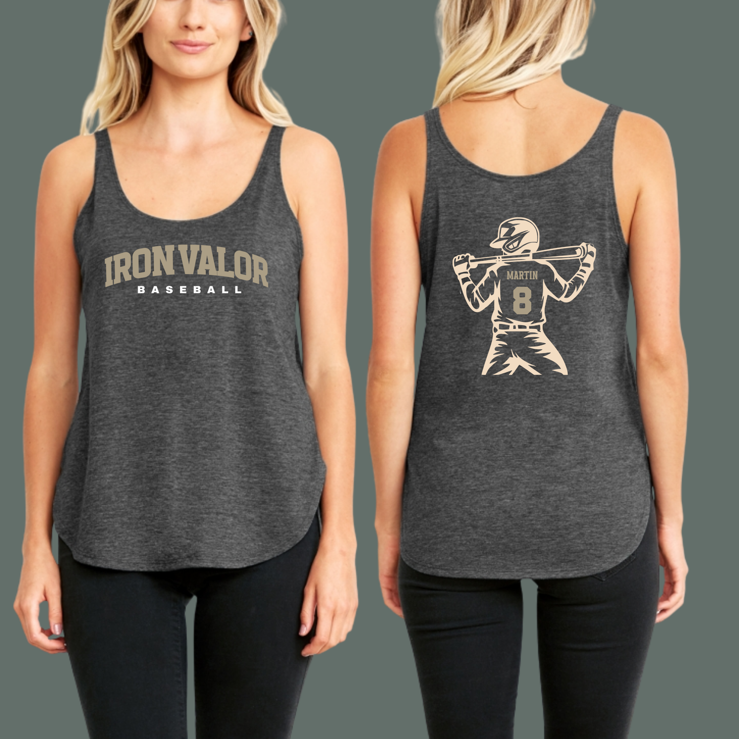 Iron Valor Baseball Custom Player Festival Tank