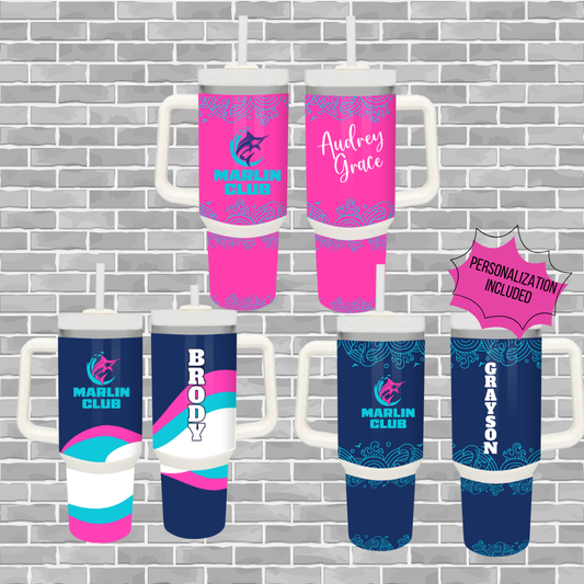 Marlin Club 40 oz Traveler Tumbler (Specialty Designs)
