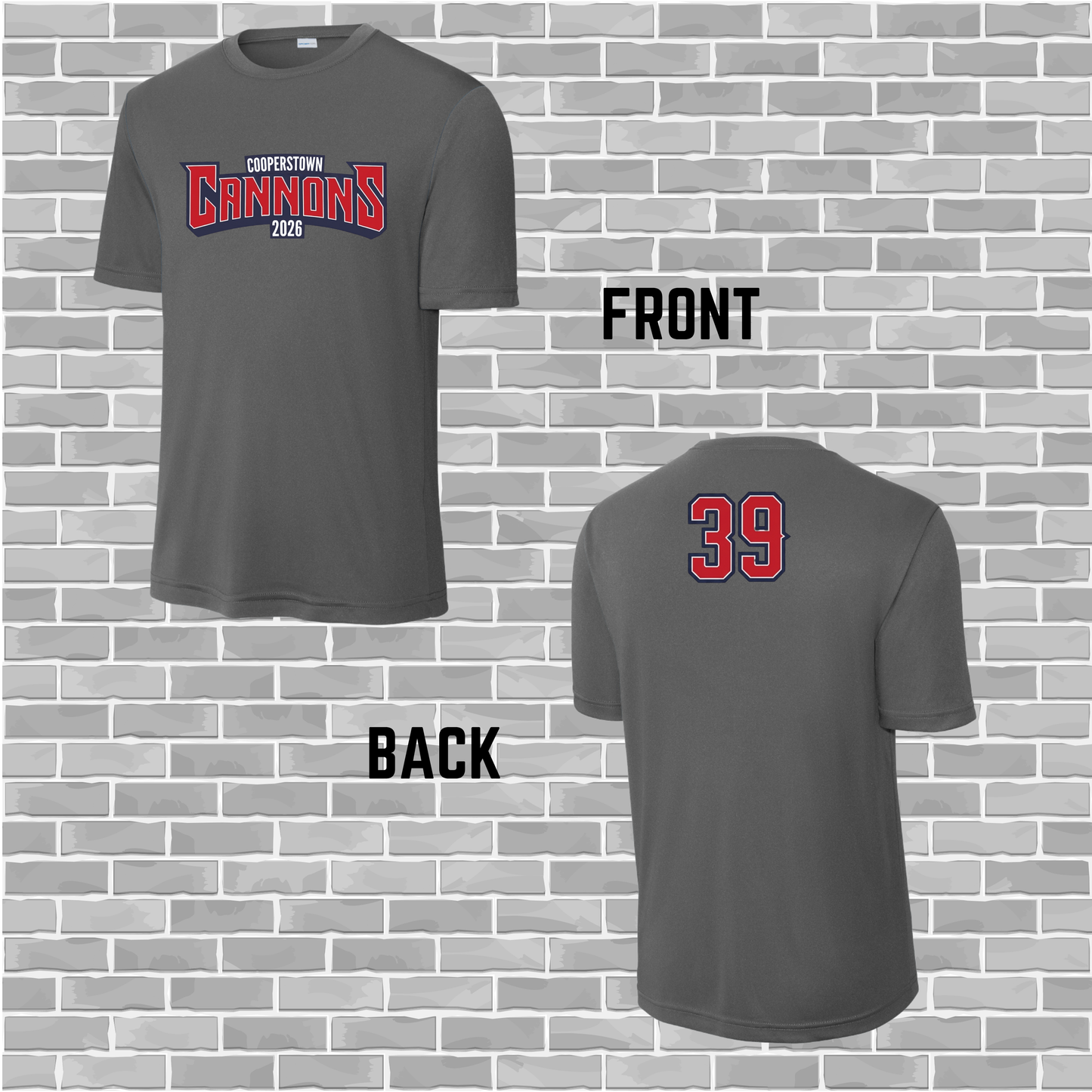 Topsail Cannons | Performance Shirt (Youth & Adult Sizes)