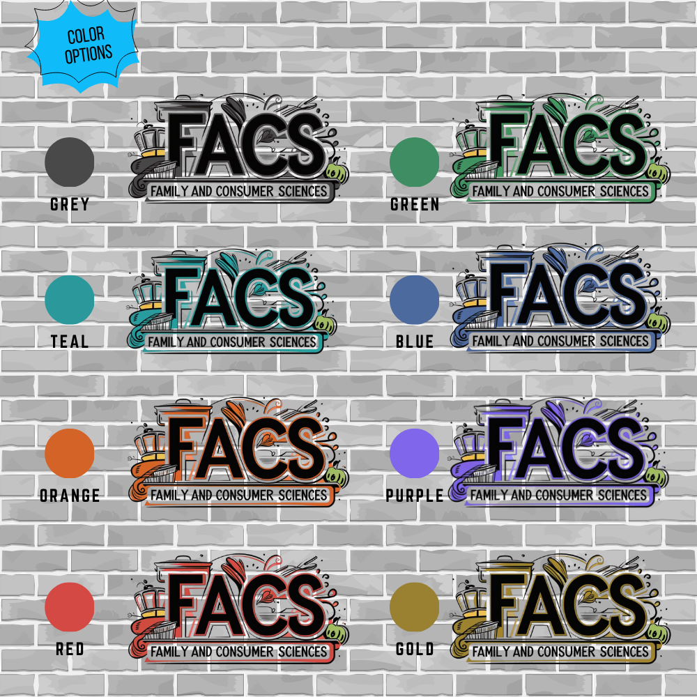 FACS (Family & Consumer Science) Squad Tee