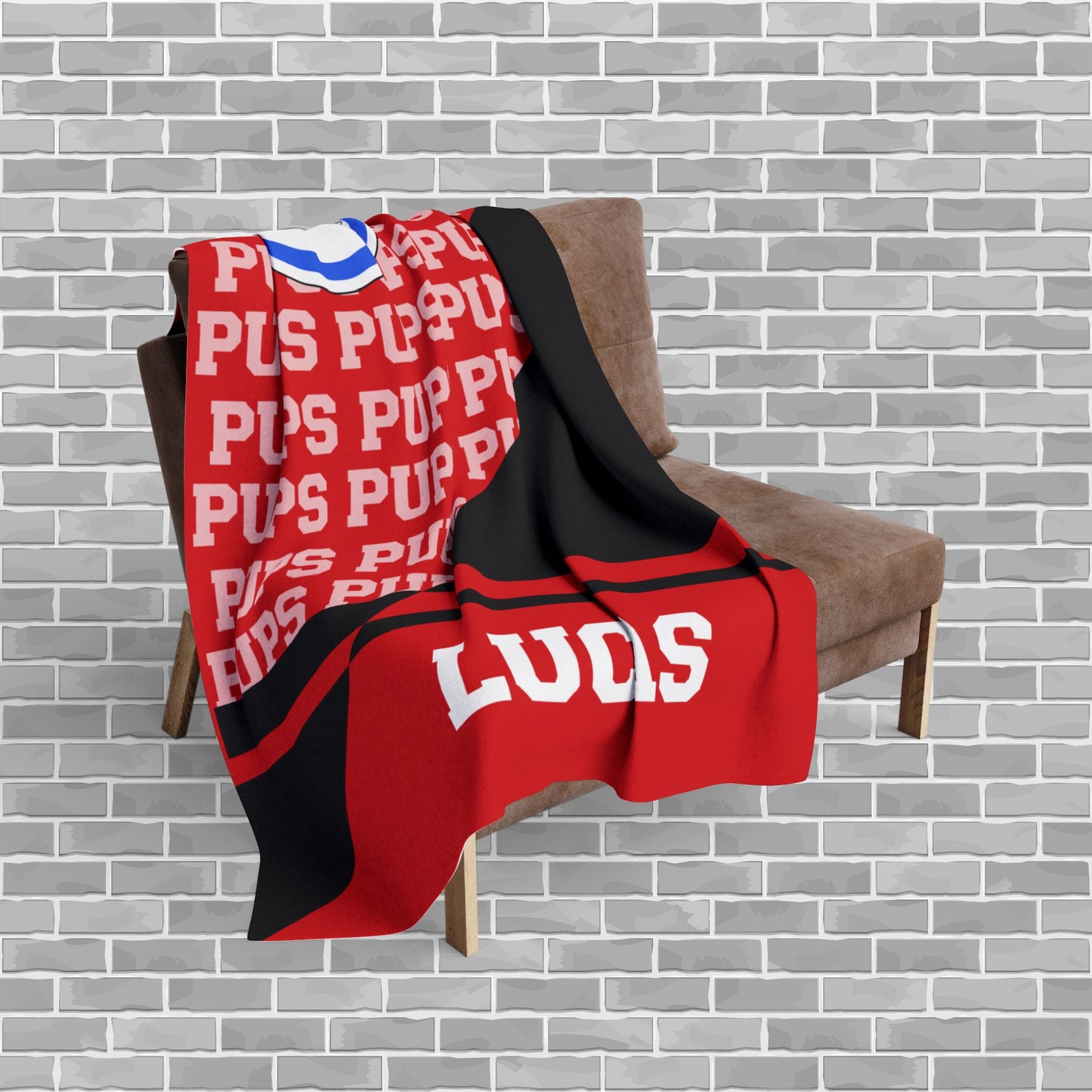 Personalized Baseball Team Fleece Blanket