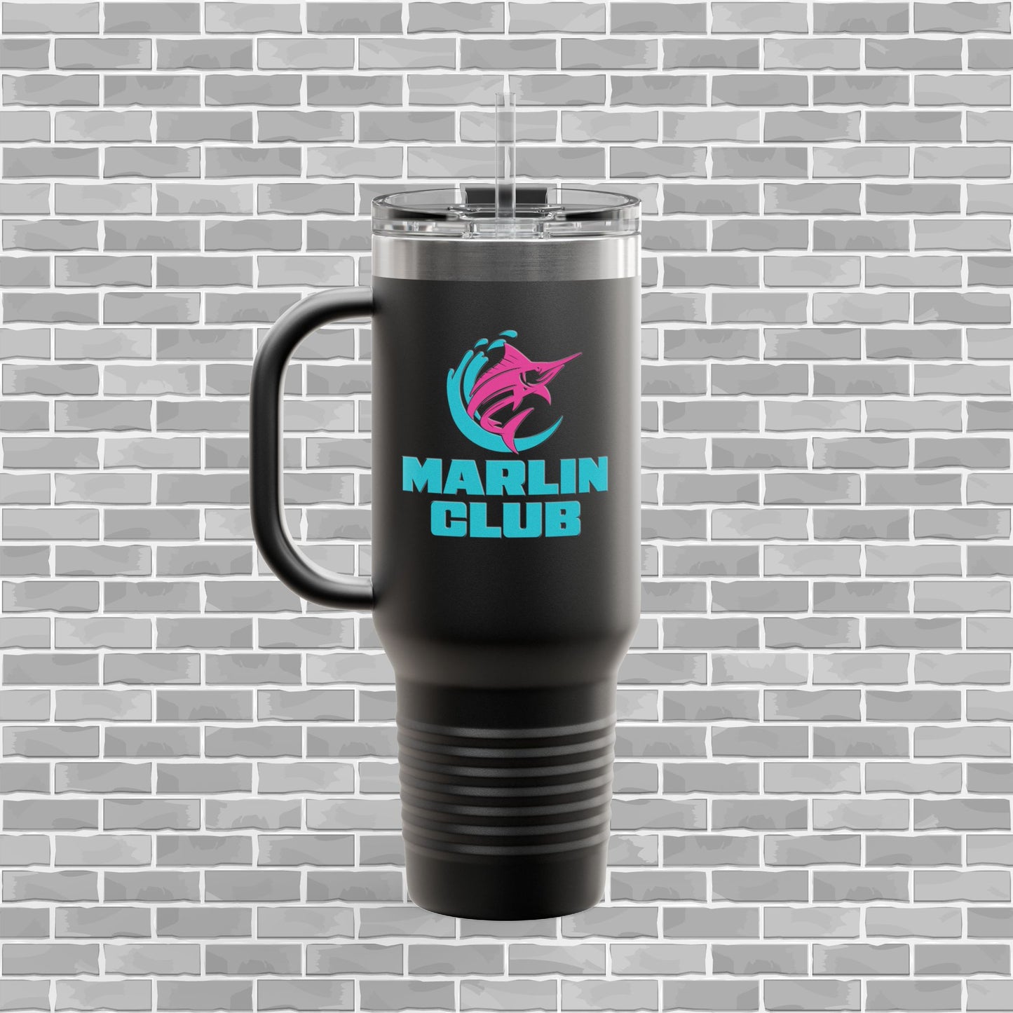 Marlin Club 40 oz Traveler Tumbler (Solid Colors)