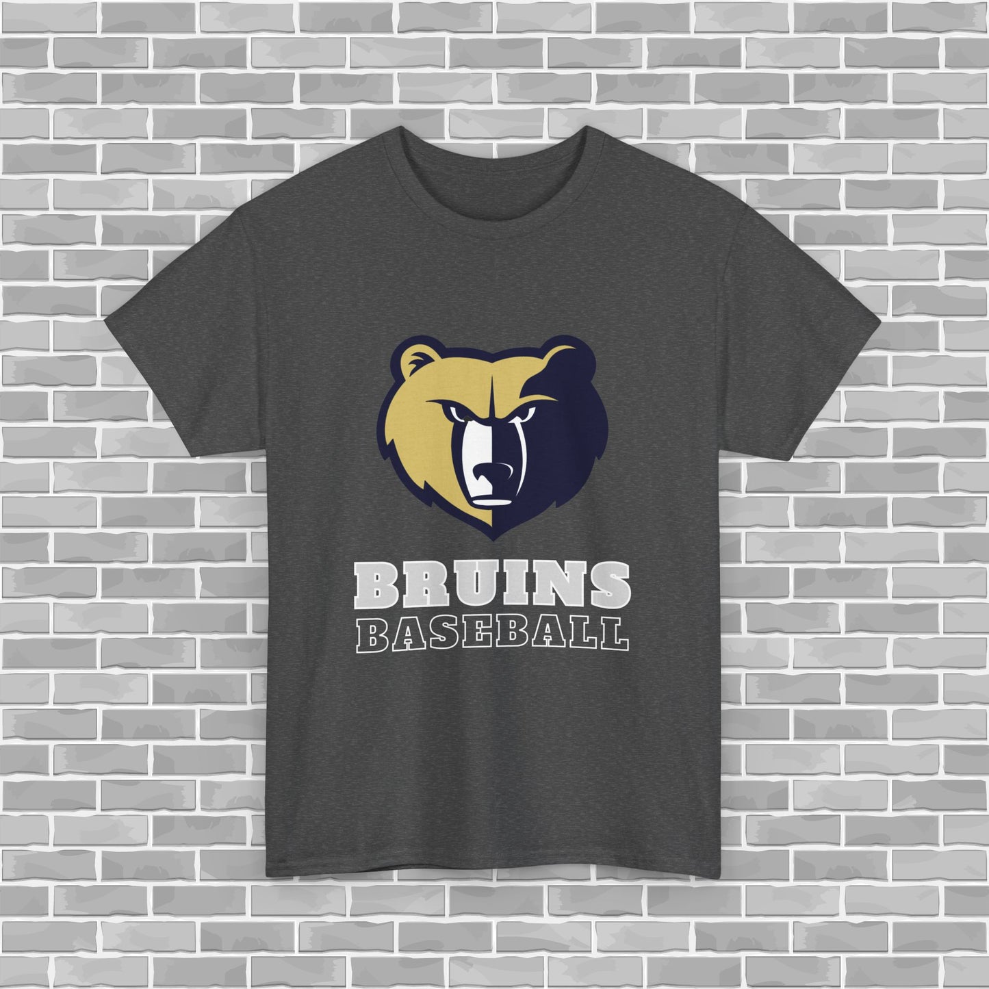 Bruins Baseball Adult Unisex Tee (Customizable)