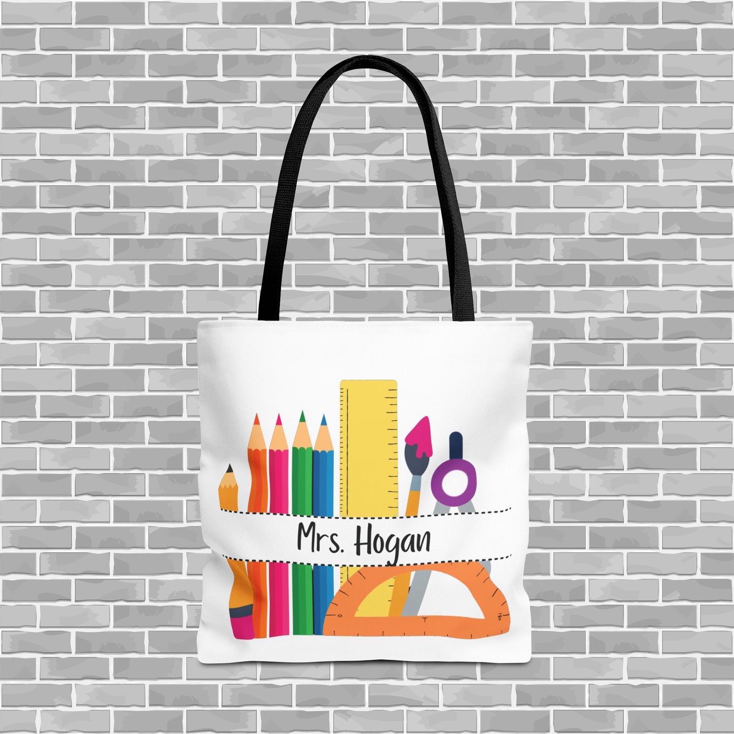 Teacher Tote Bag (Customizable)
