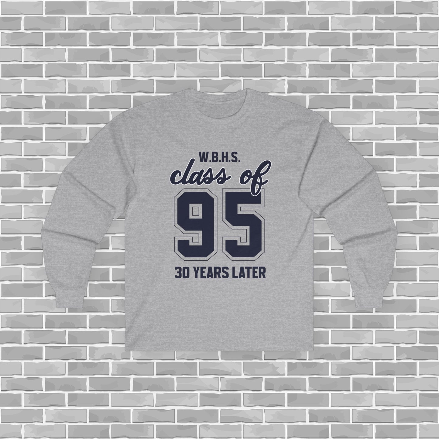 WBHS C/O '95 Adult Port & Company Long Sleeve Tee