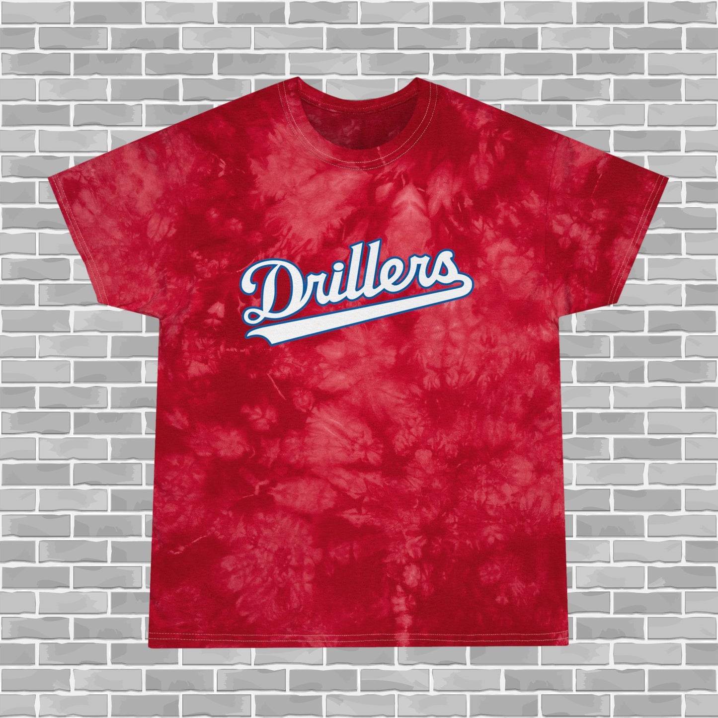 Drillers Adult Unisex Tie-Dye Tee (Customizable)