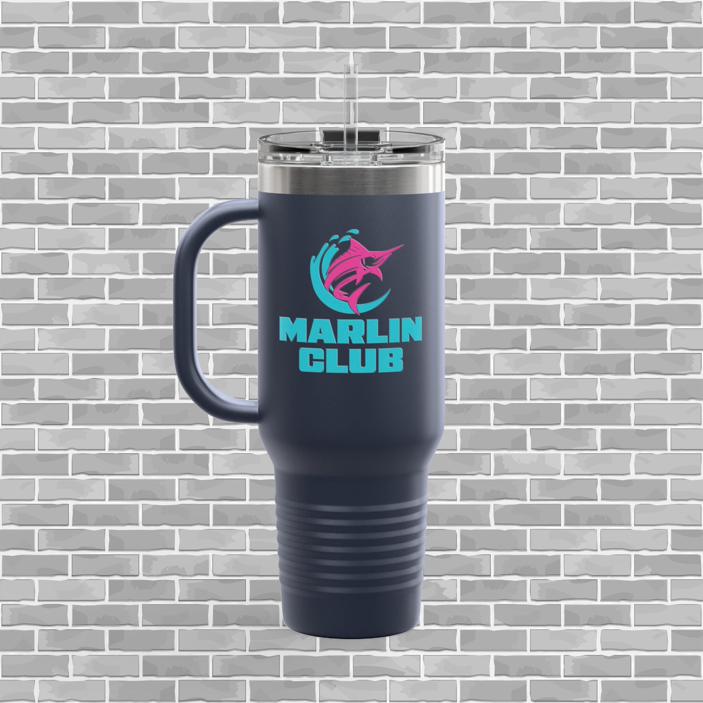 Marlin Club 40 oz Traveler Tumbler (Solid Colors)