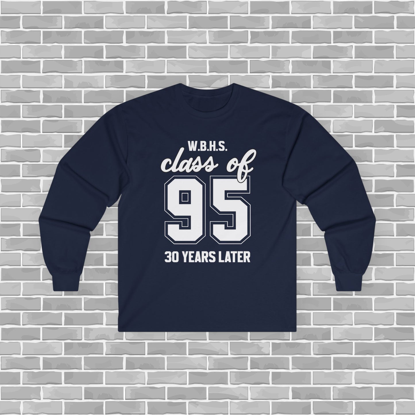 WBHS C/O '95 Adult Port & Company Long Sleeve Tee