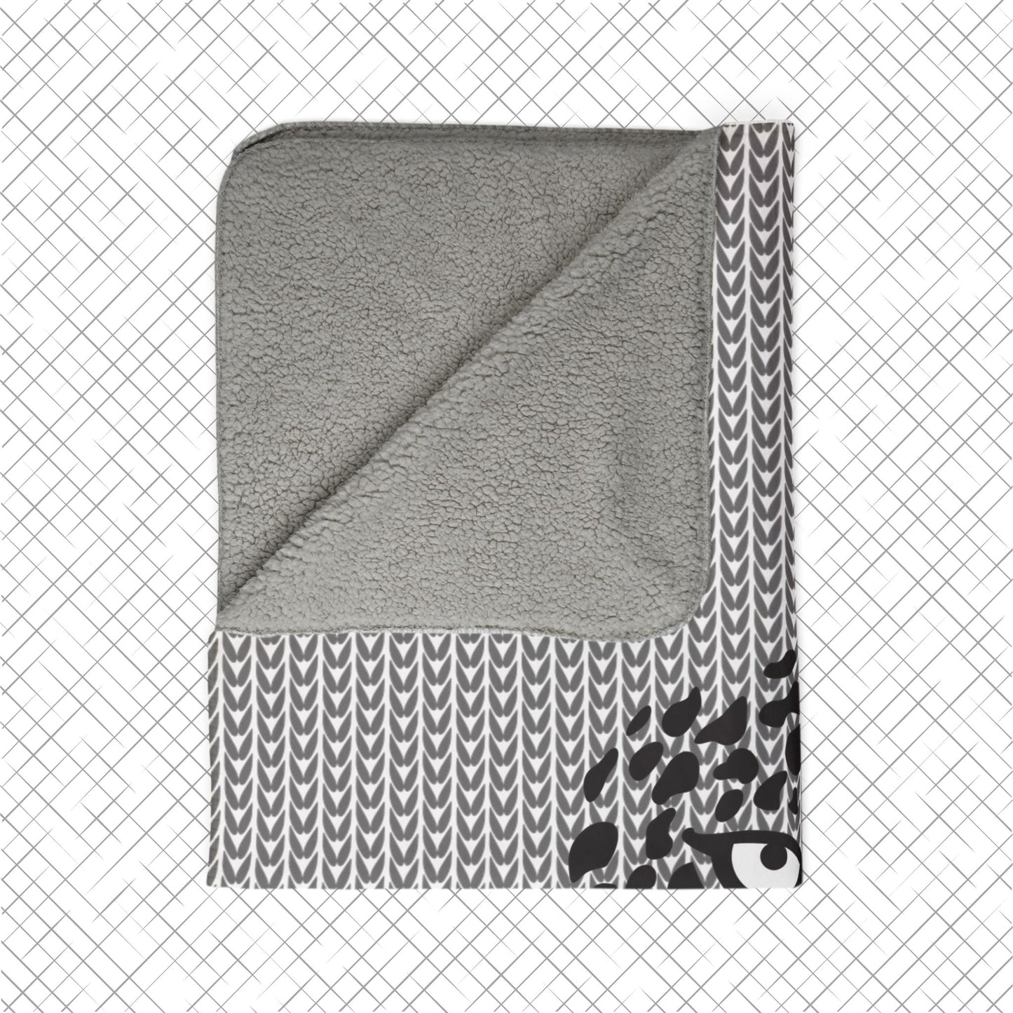 Jaguars Baseball Sherpa Blanket (Customizable)