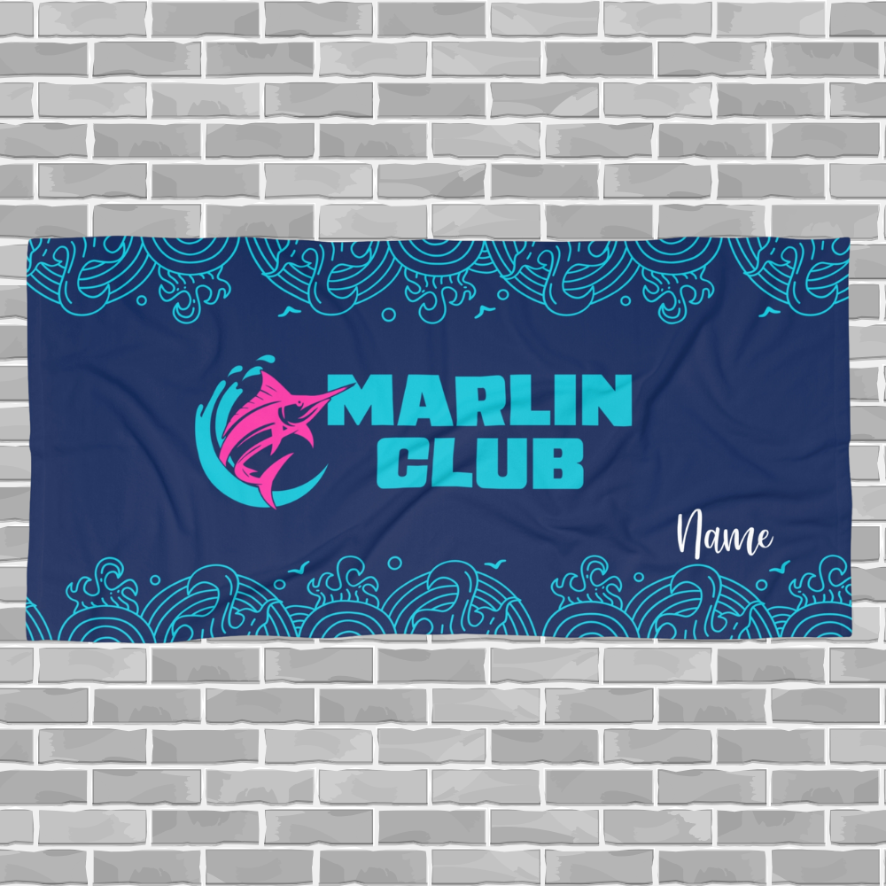Marlin Club Towel (Two Designs)